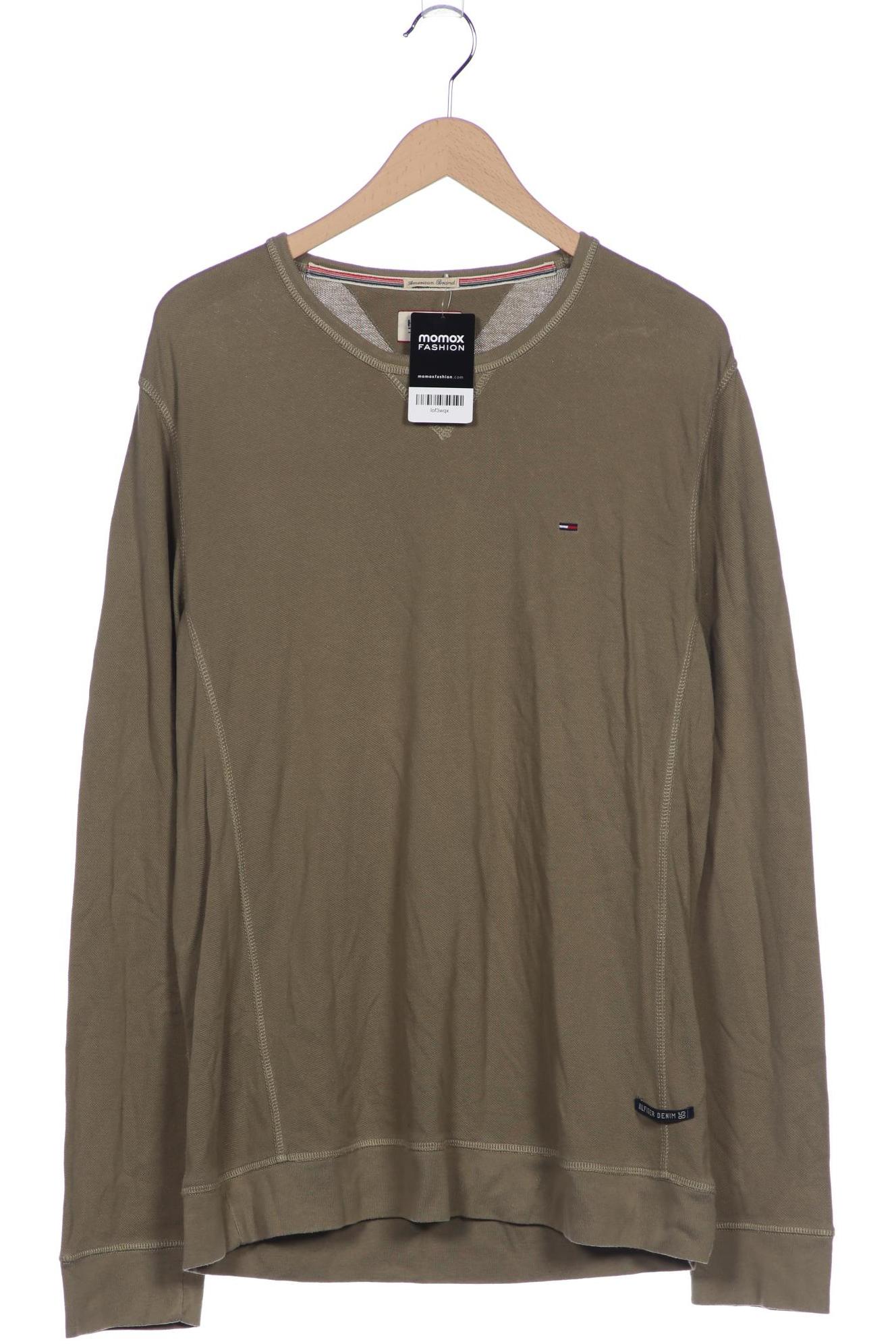 

Hilfiger Denim Herren Langarmshirt, grün, Gr. 52