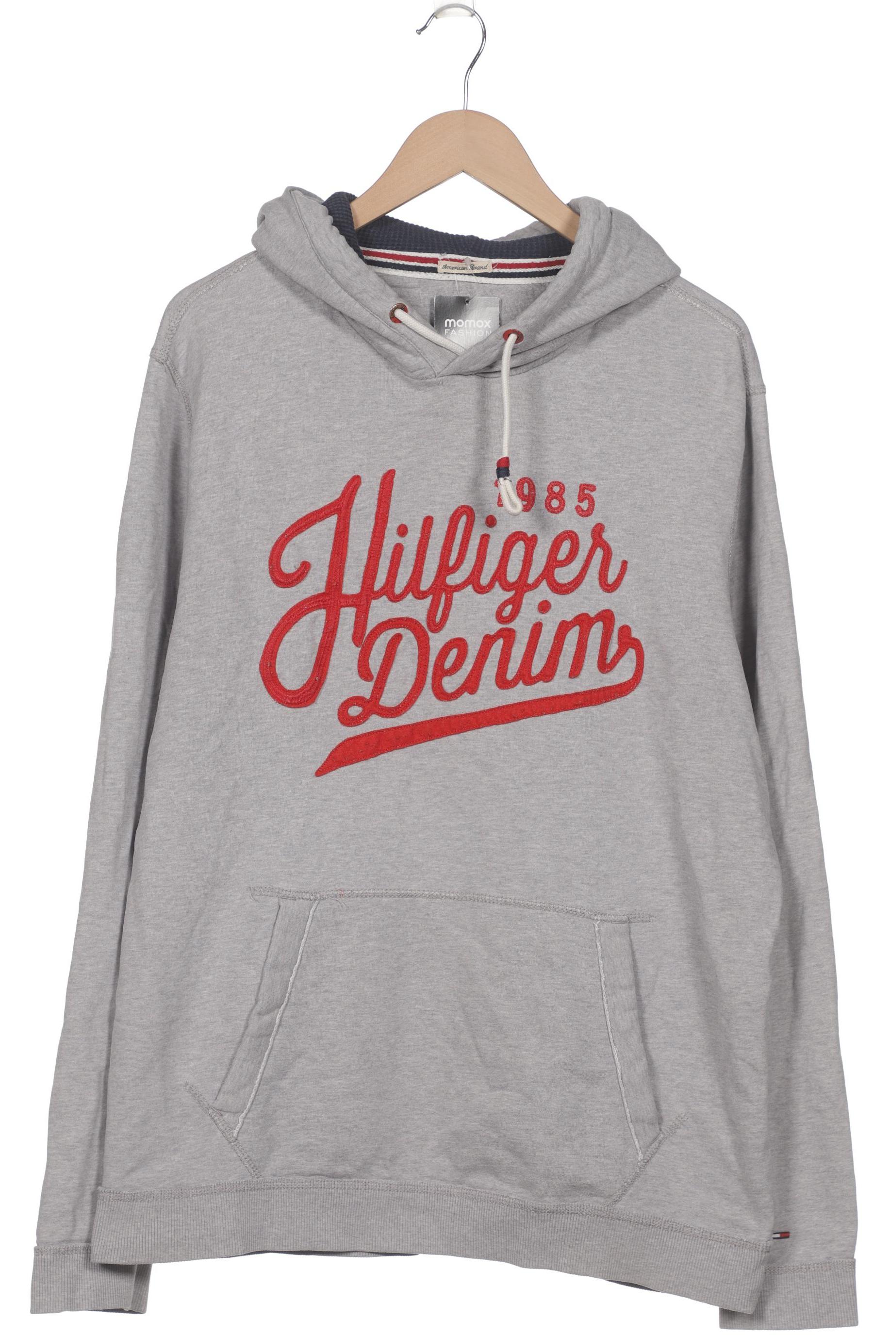 

Hilfiger Denim Herren Kapuzenpullover, grau, Gr. 56