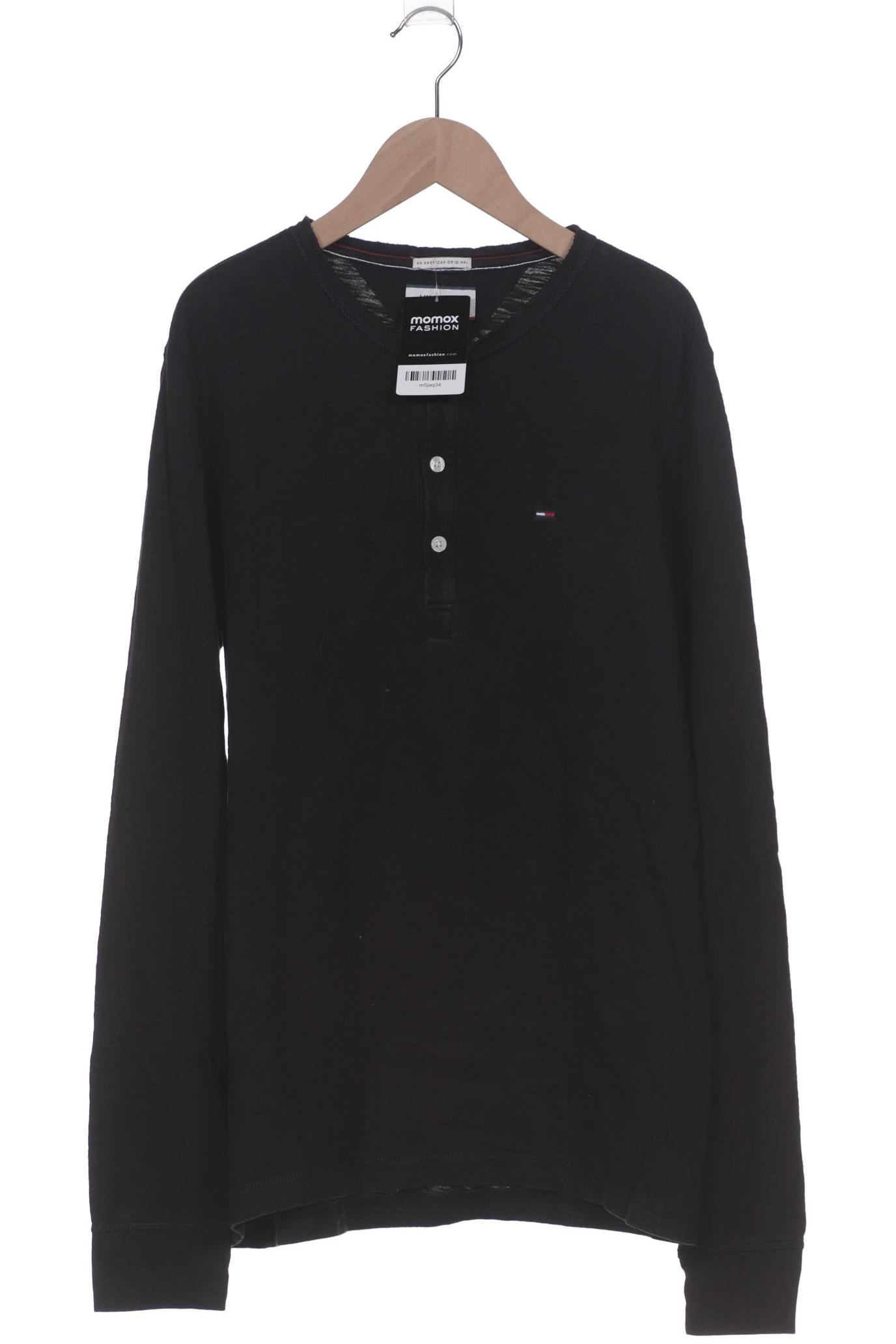 

Hilfiger Denim Herren Langarmshirt, schwarz, Gr. 48