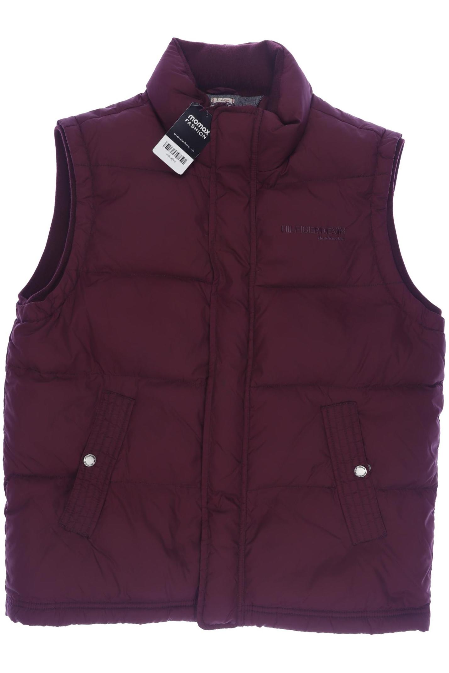 

Hilfiger Denim Herren Weste, bordeaux, Gr. 52