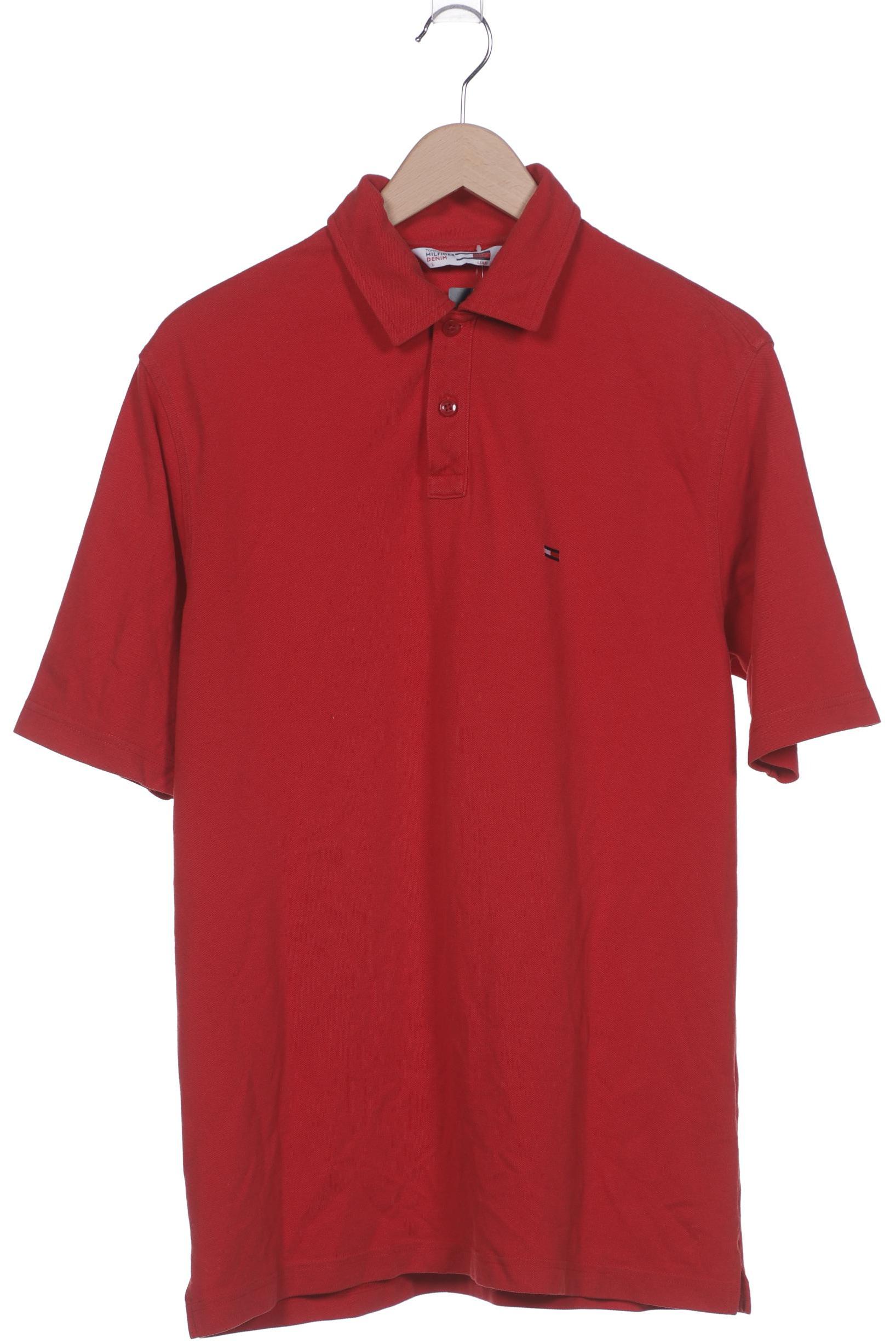 

Hilfiger Denim Herren Poloshirt, rot, Gr. 52