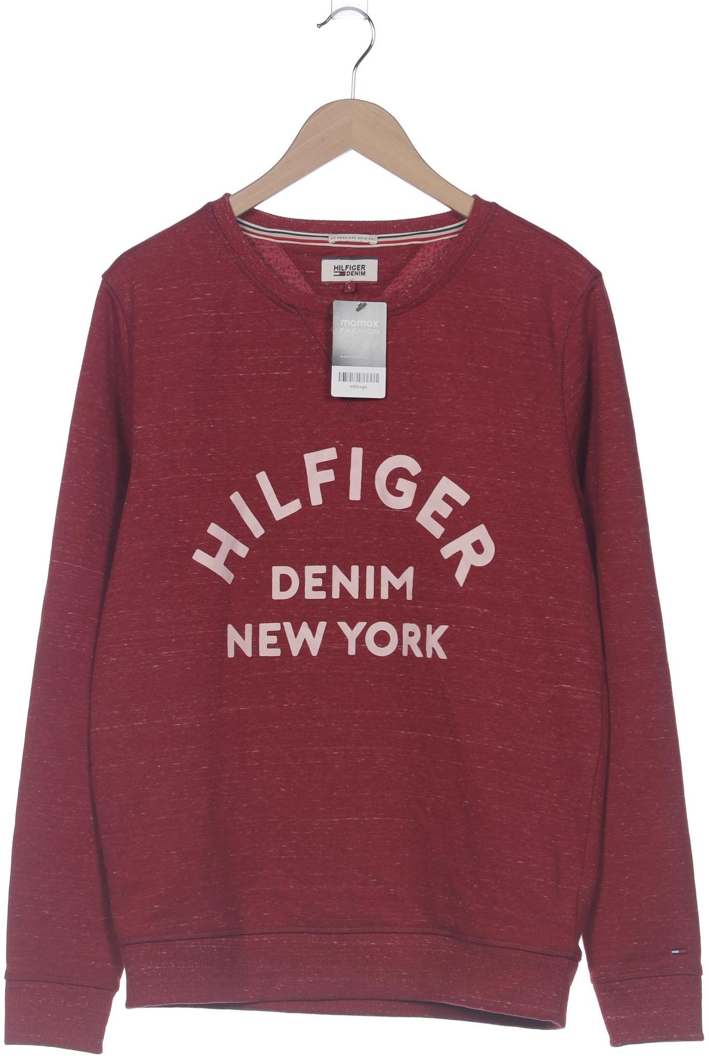 

Hilfiger Denim Herren Sweatshirt, bordeaux, Gr. 52