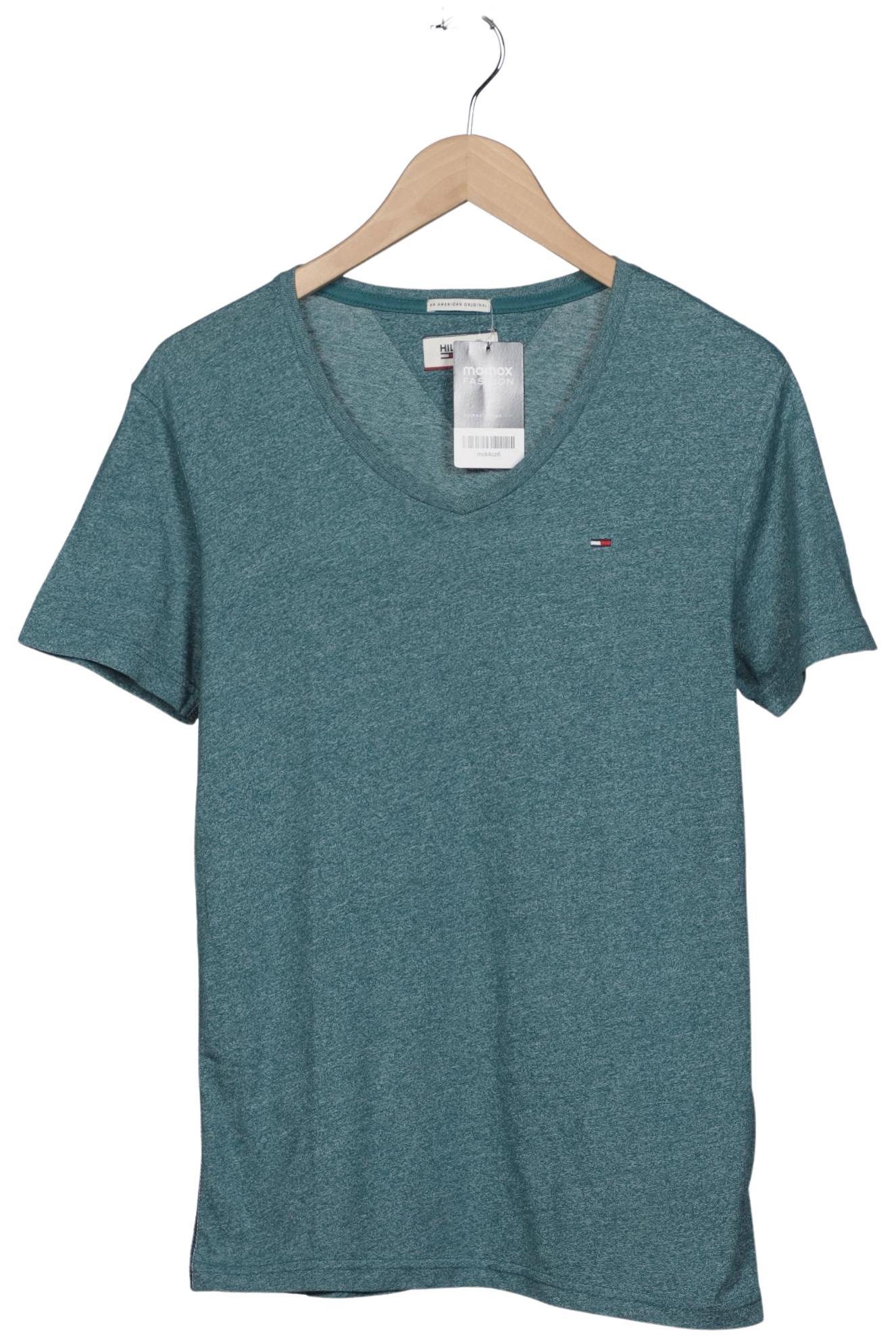 

Hilfiger Denim Herren T-Shirt, türkis, Gr. 46