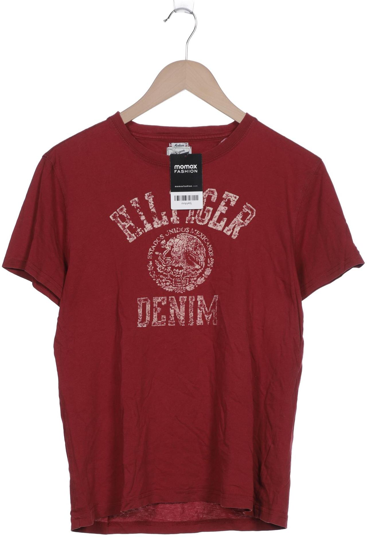 

Hilfiger Denim Herren T-Shirt, bordeaux, Gr. 48