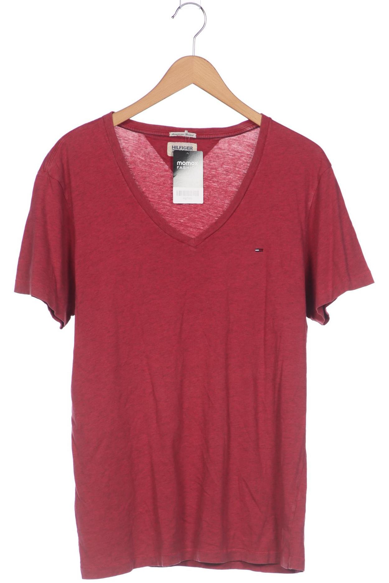 

Hilfiger Denim Herren T-Shirt, bordeaux, Gr. 54