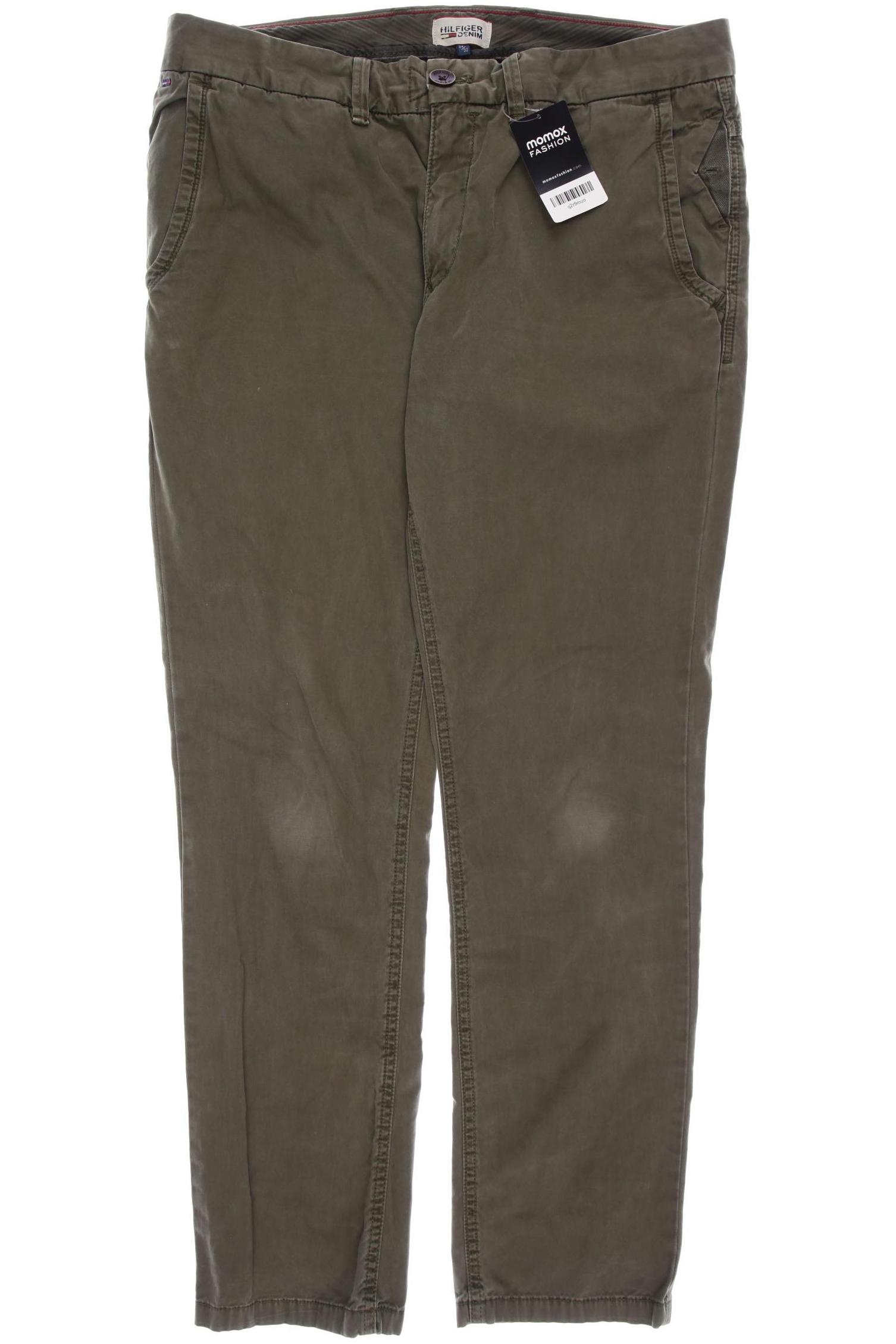 

HILFIGER DENIM Herren Stoffhose, grün