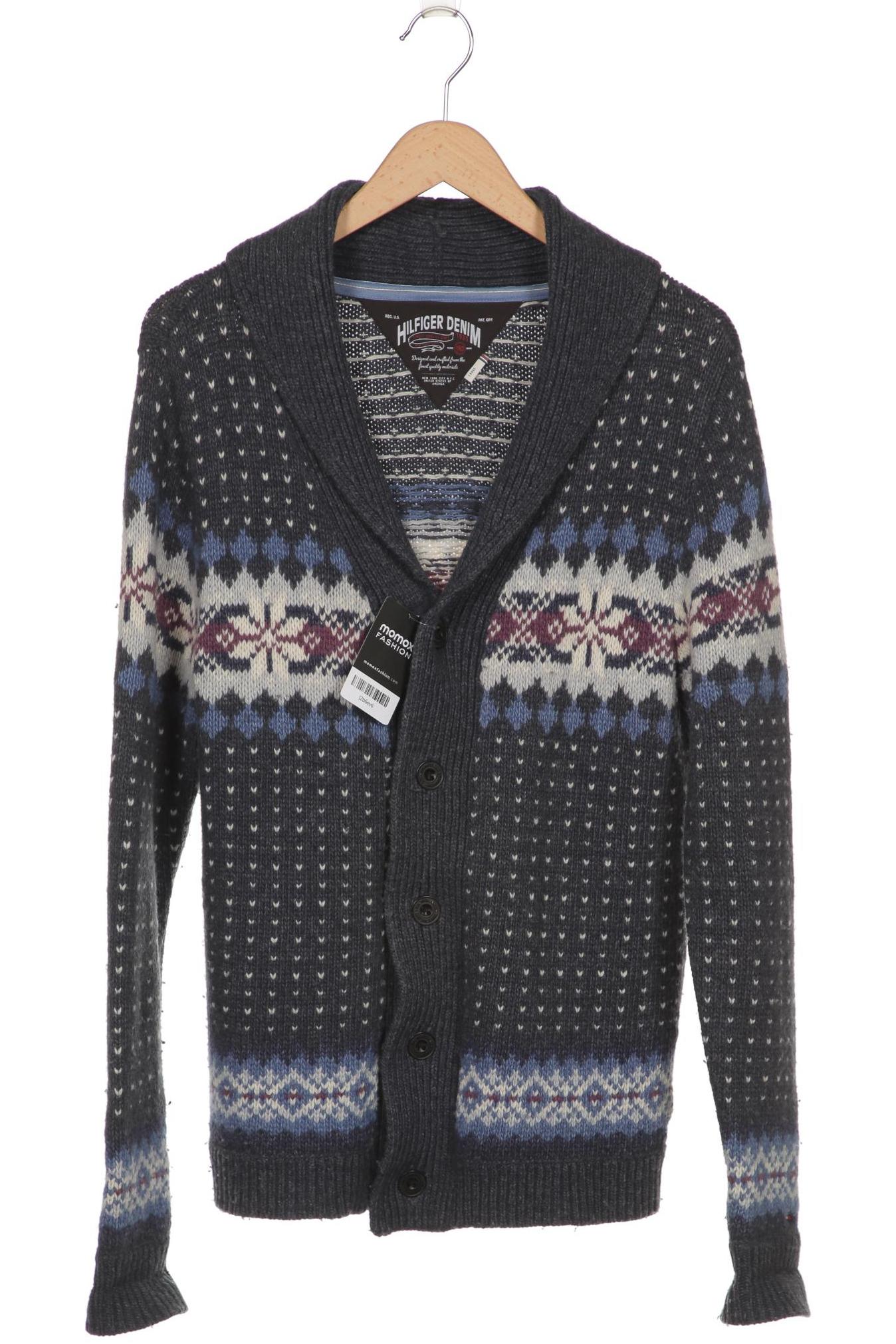 

Hilfiger Denim Herren Strickjacke, marineblau, Gr. 52