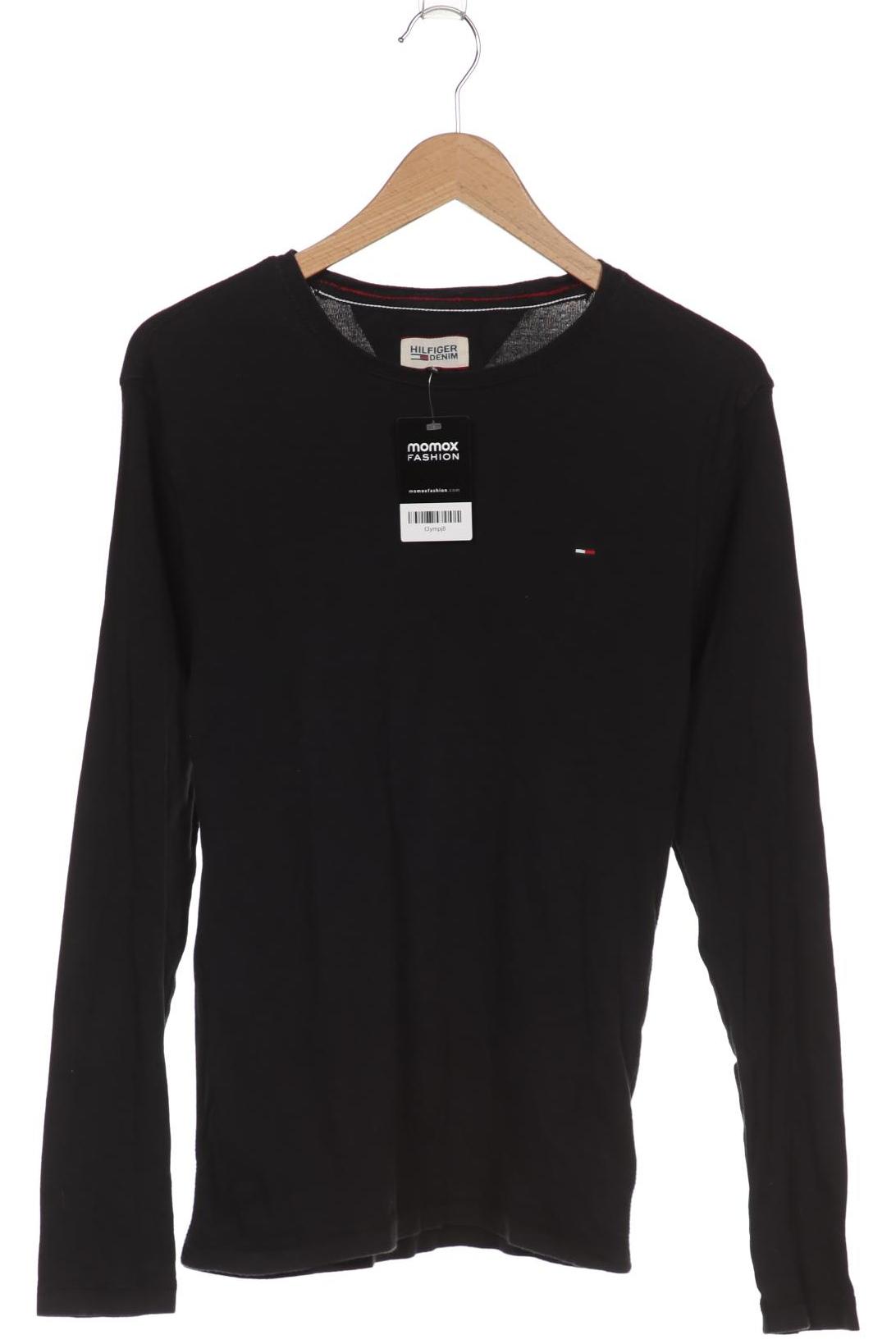 

Hilfiger Denim Herren Langarmshirt, schwarz, Gr. 48