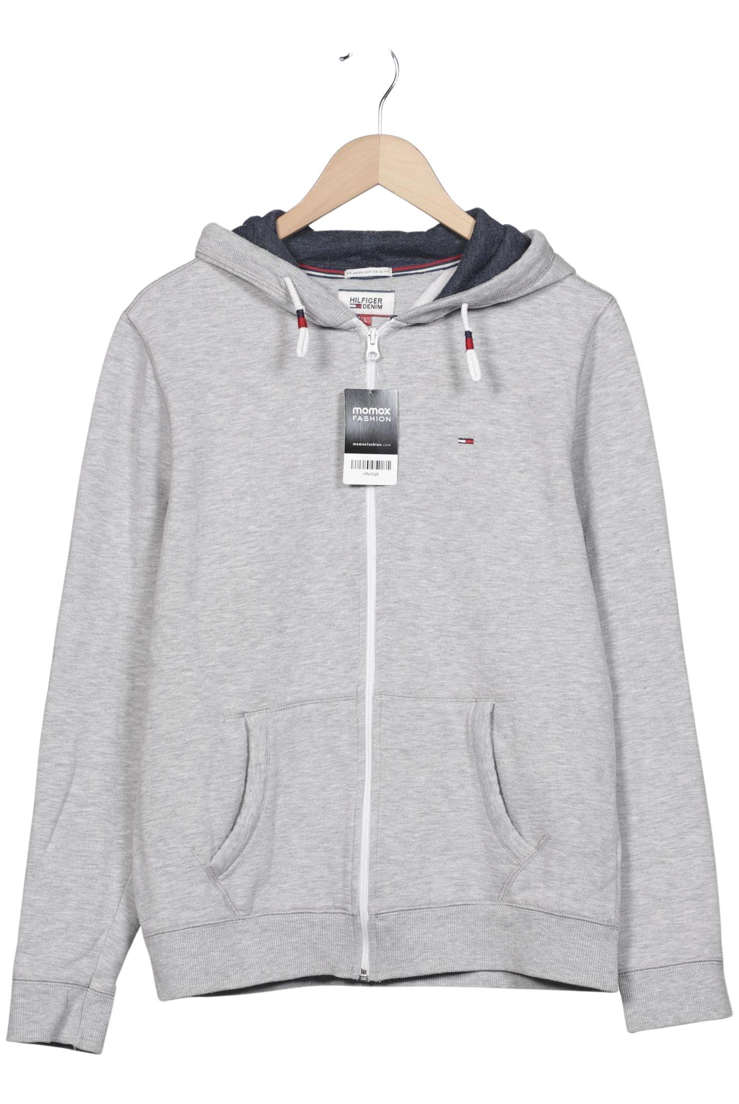 

Hilfiger Denim Herren Kapuzenpullover, grau, Gr. 52