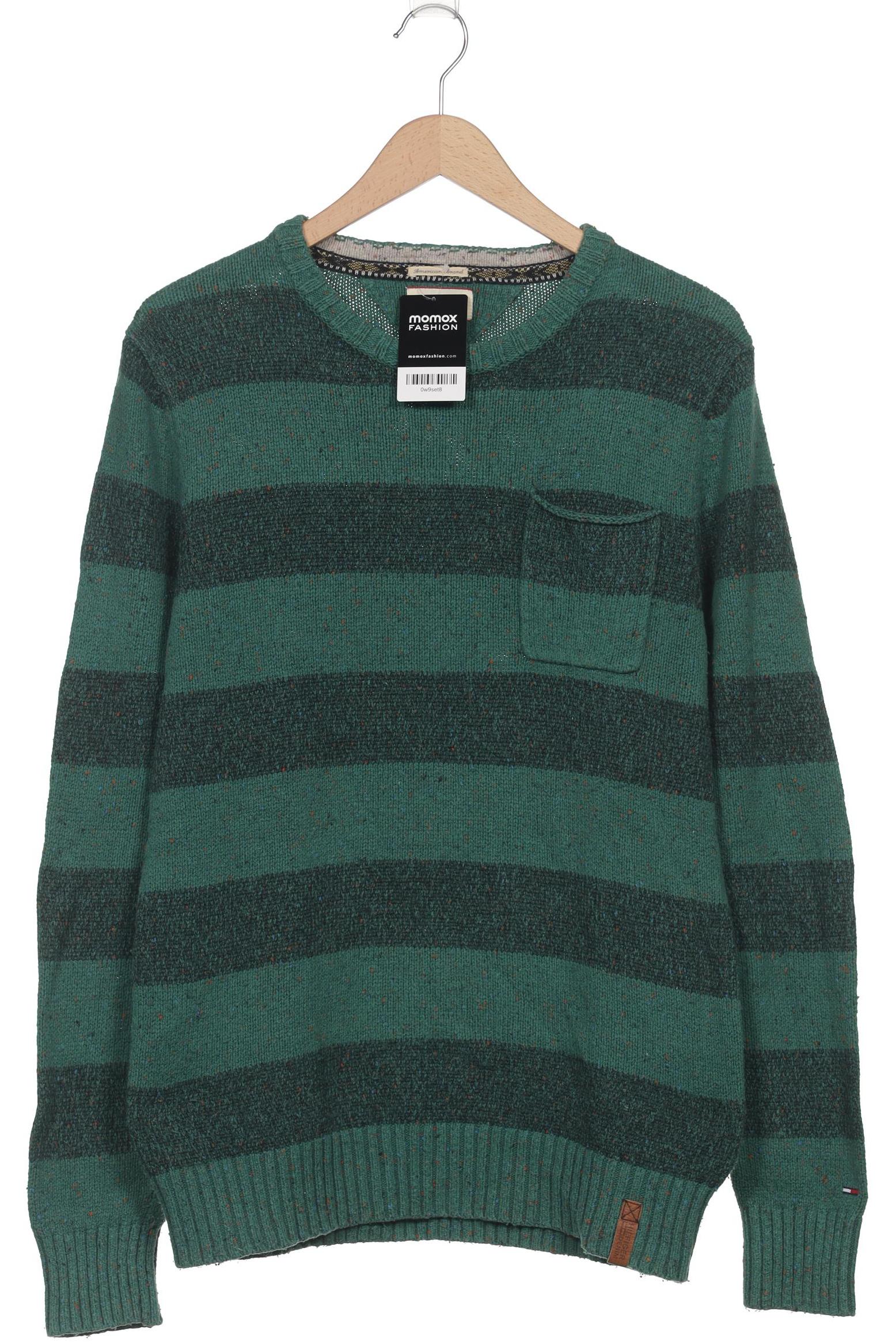 

Hilfiger Denim Herren Pullover, grün, Gr. 52