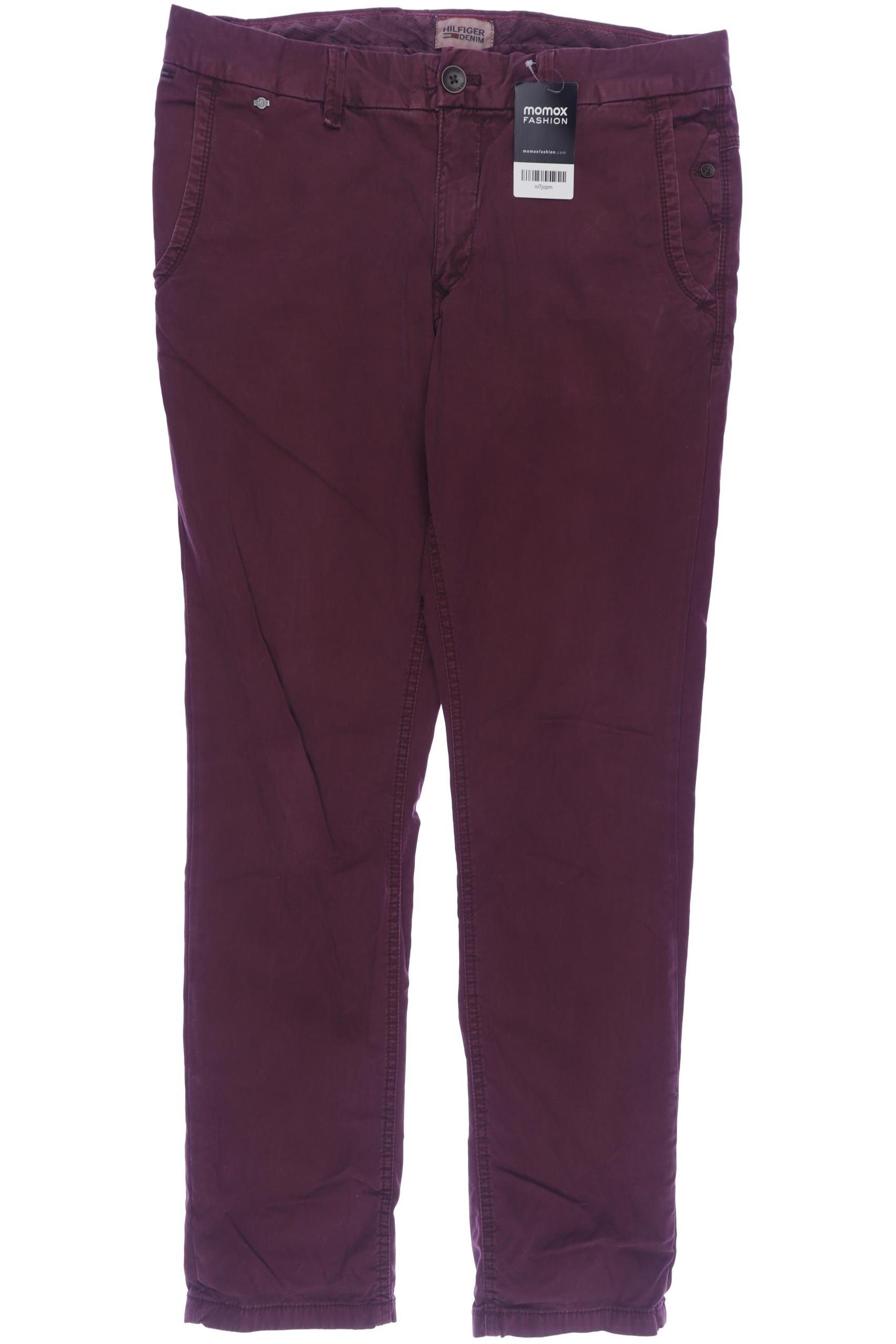 

Hilfiger Denim Herren Stoffhose, bordeaux, Gr. 33