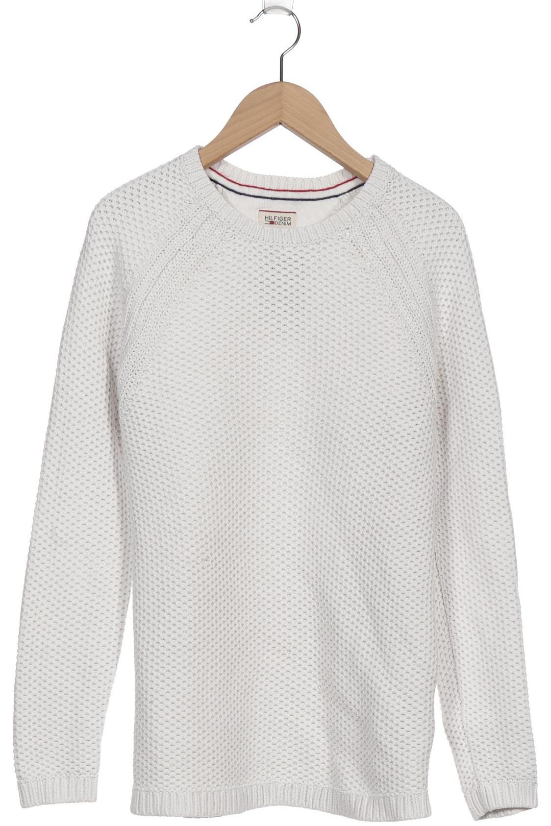 

HILFIGER DENIM Herren Pullover, weiß