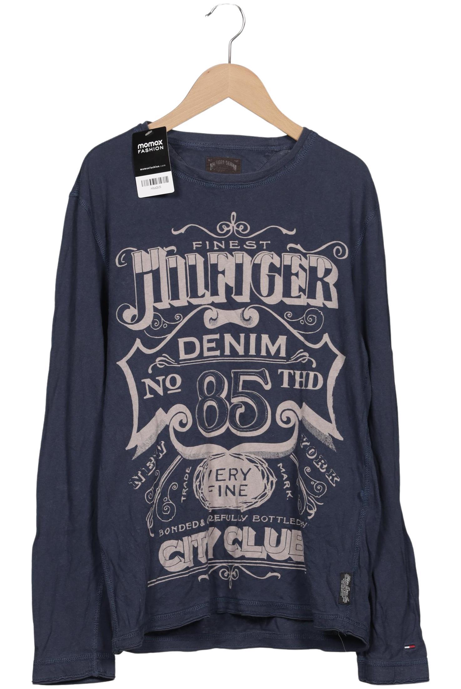 

Hilfiger Denim Herren Langarmshirt, marineblau, Gr. 46