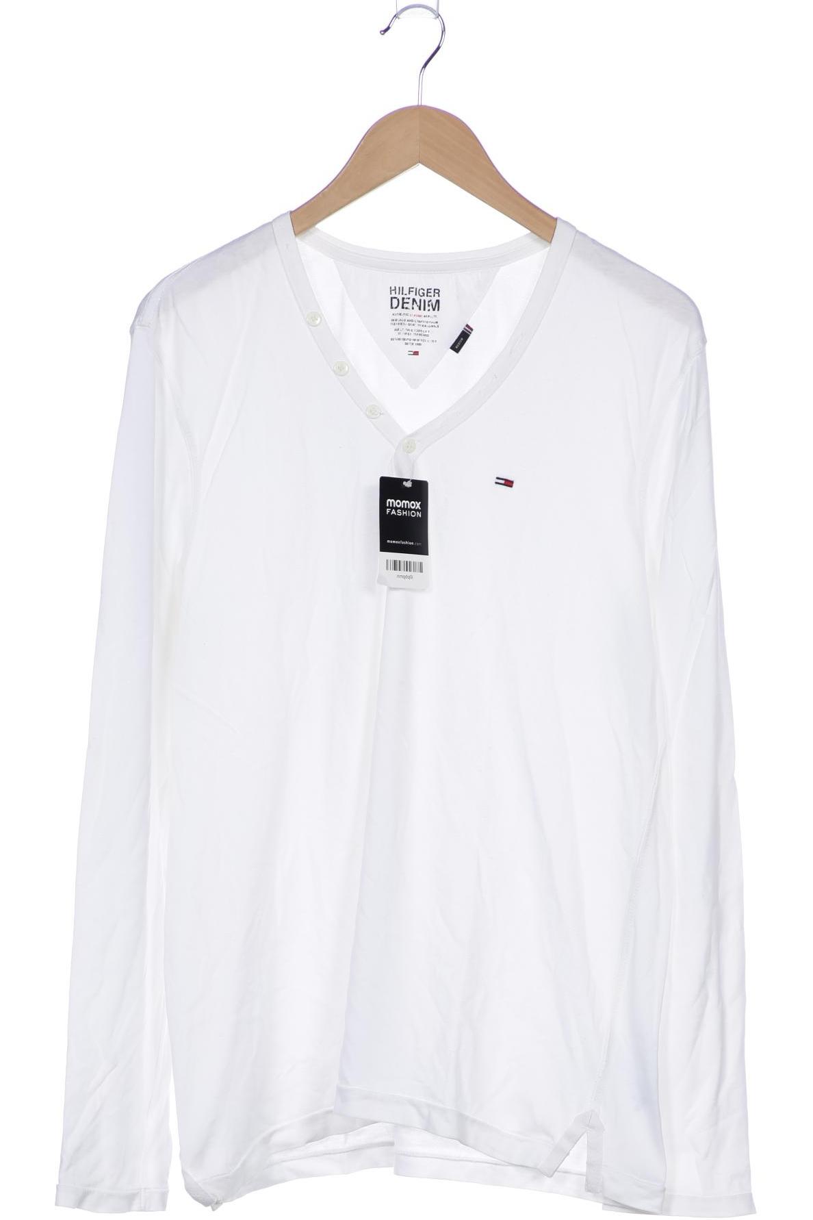 

Hilfiger Denim Herren Langarmshirt, weiß, Gr. 48