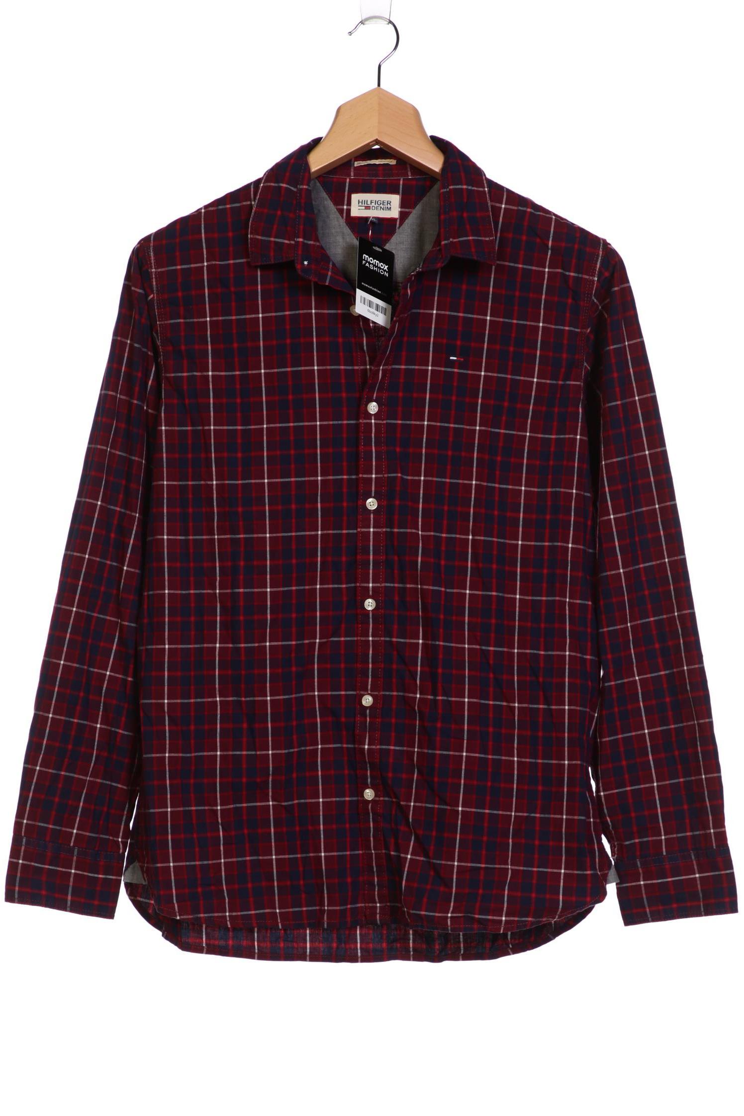 

Hilfiger Denim Herren Hemd, bordeaux, Gr. 56