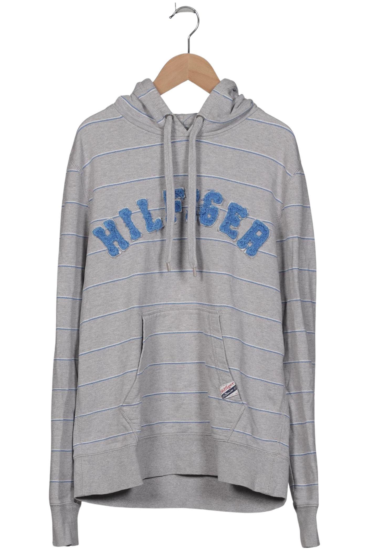 

Hilfiger Denim Herren Kapuzenpullover, grau, Gr. 52