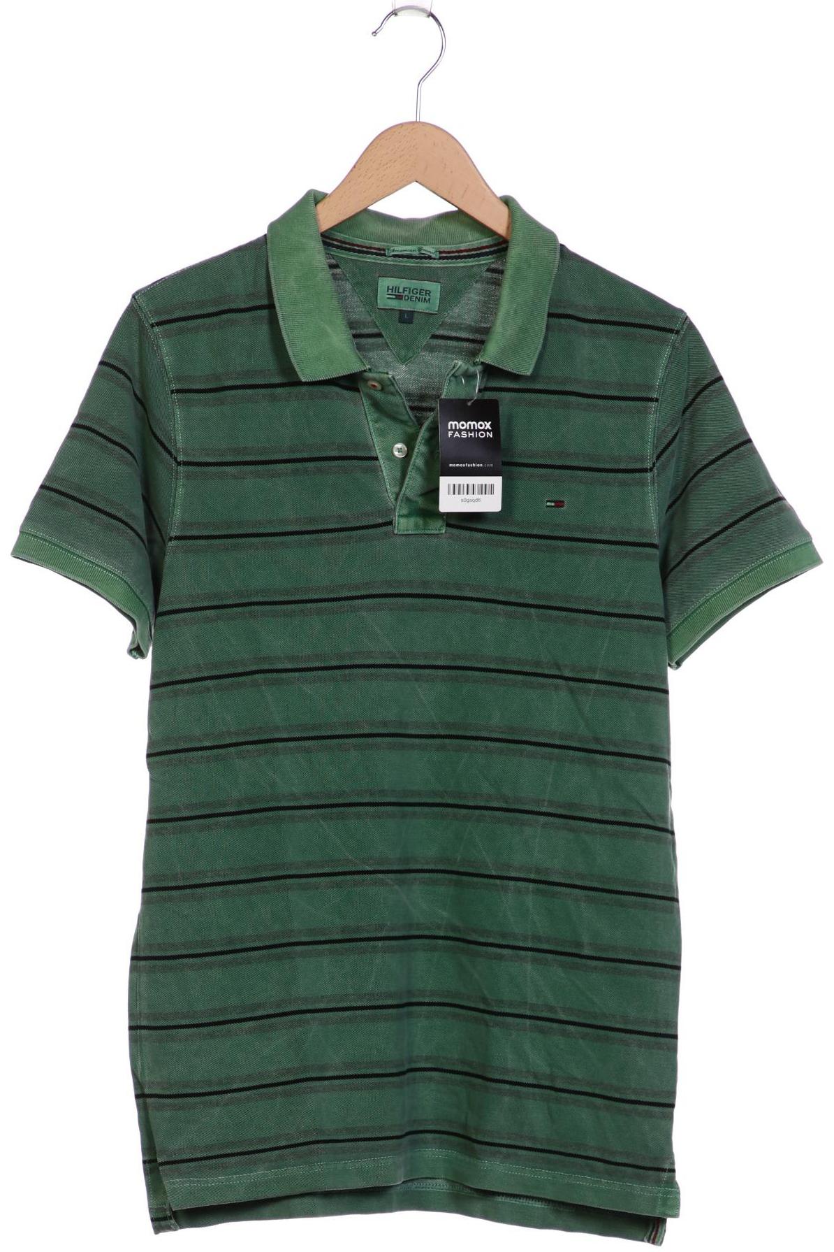 

Hilfiger Denim Herren Poloshirt, grün, Gr. 52
