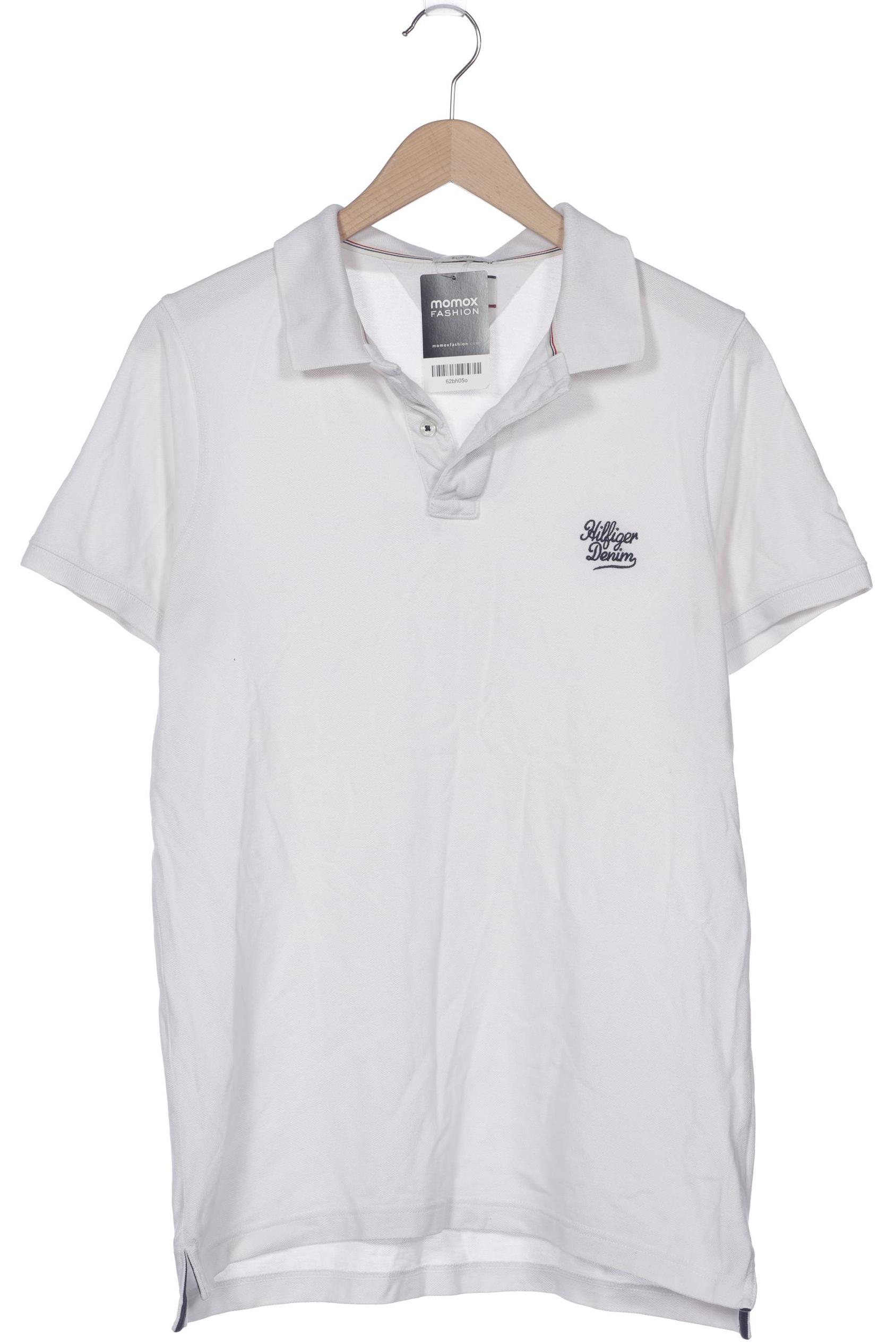 

Hilfiger Denim Herren Poloshirt, weiß, Gr. 52