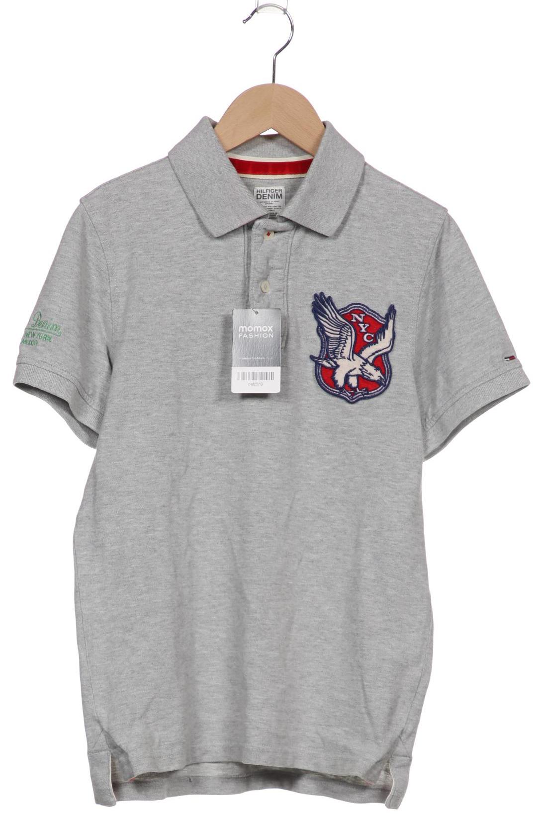 

HILFIGER DENIM Herren Poloshirt, grau