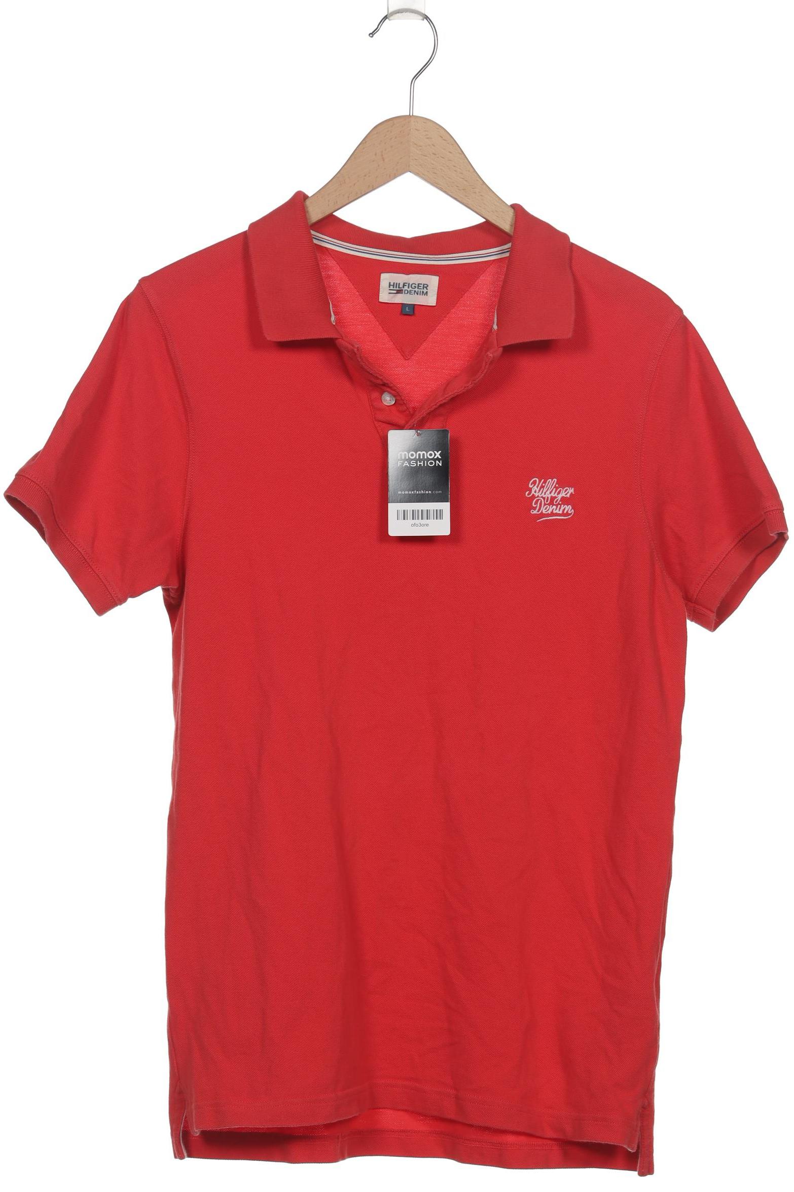 

Hilfiger Denim Herren Poloshirt, rot, Gr. 52