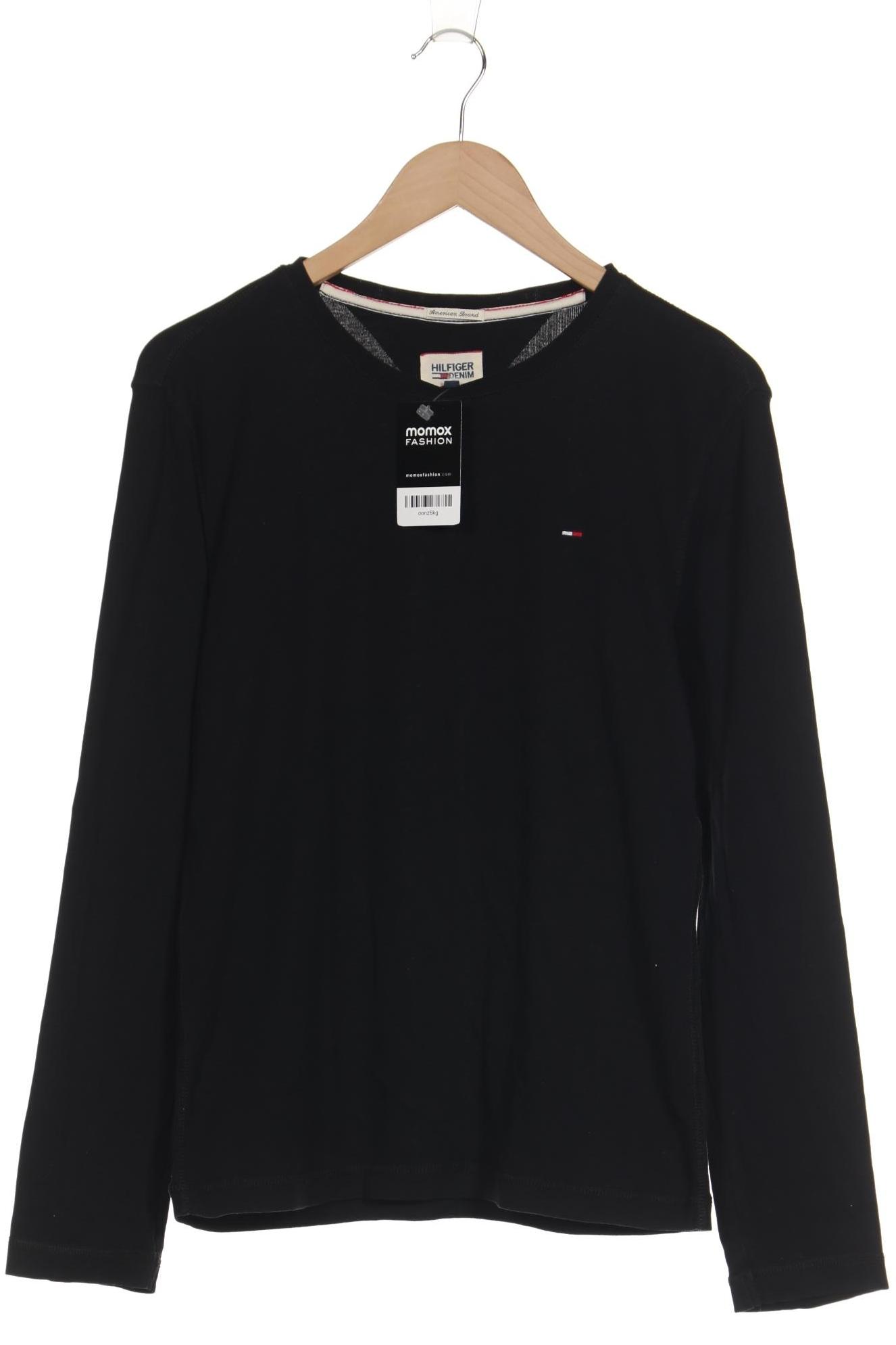 

Hilfiger Denim Herren Langarmshirt, schwarz, Gr. 48