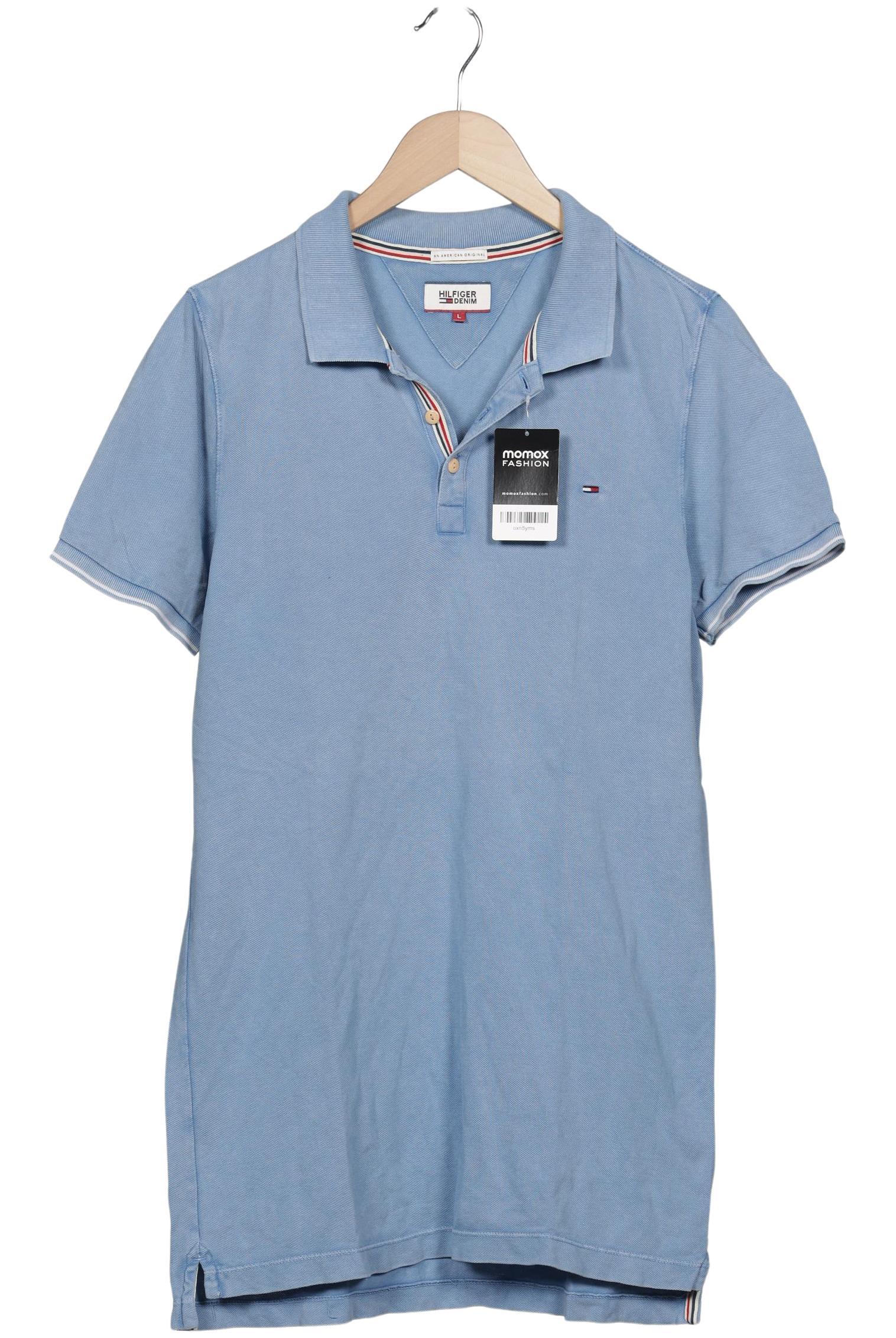 

Hilfiger Denim Herren Poloshirt, hellblau, Gr. 52