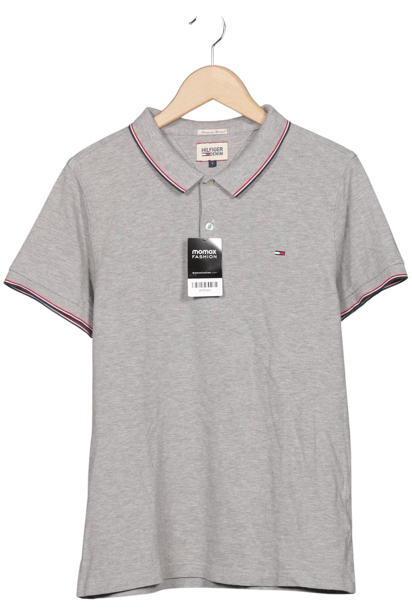 Thumbnail - Hilfiger Denim Herren Poloshirt, grau, Gr. 52