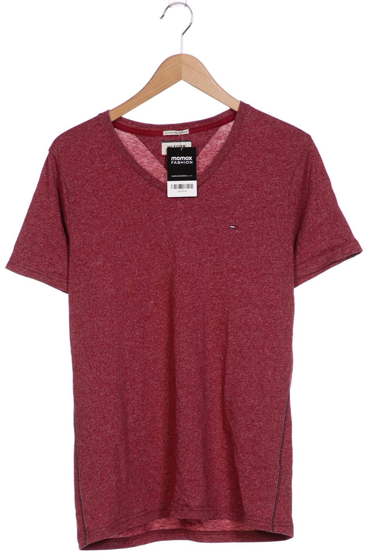 

Hilfiger Denim Herren T-Shirt, bordeaux, Gr. 48