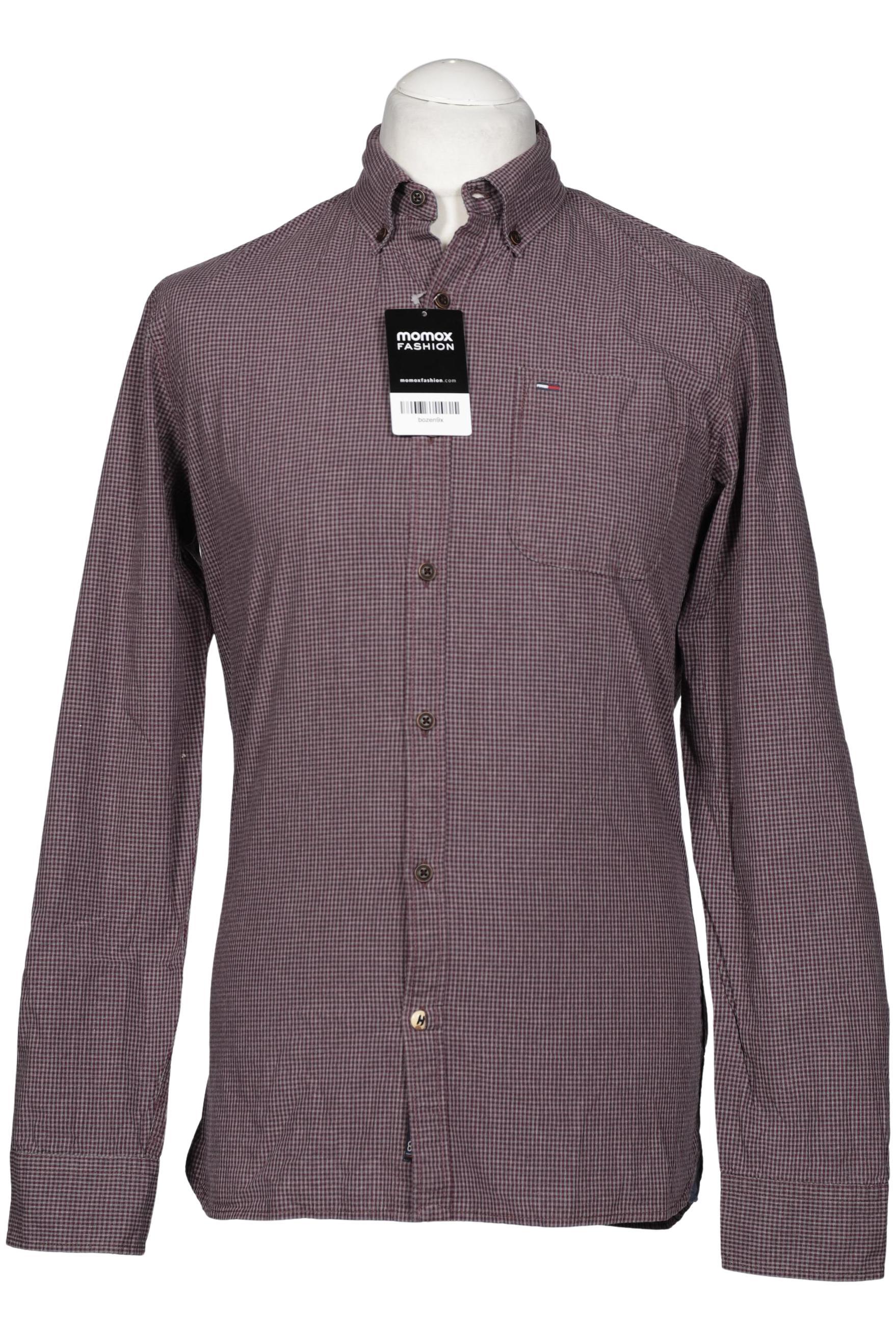 

Hilfiger Denim Herren Hemd, bordeaux, Gr. 48