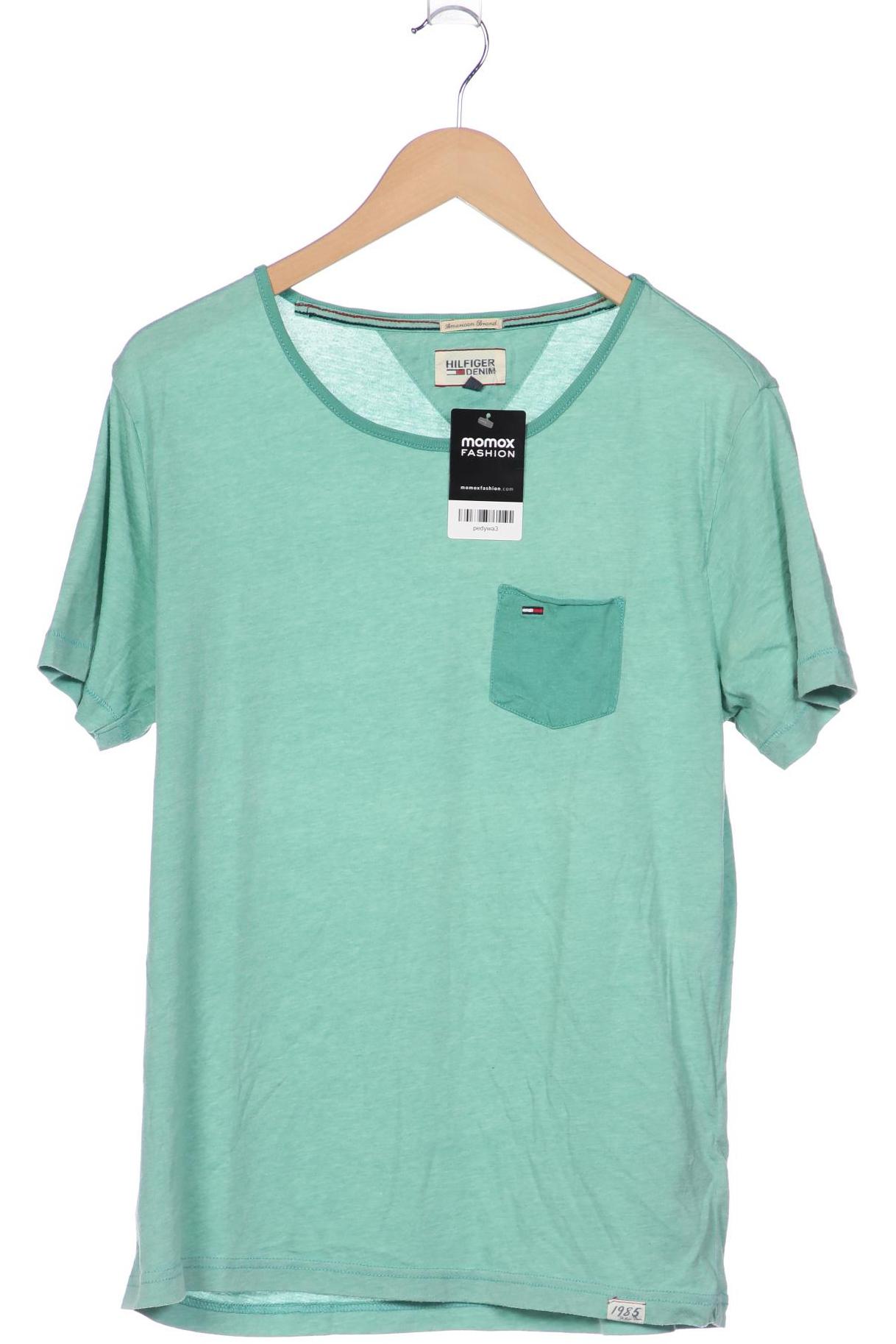 

HILFIGER DENIM Herren T-Shirt, türkis