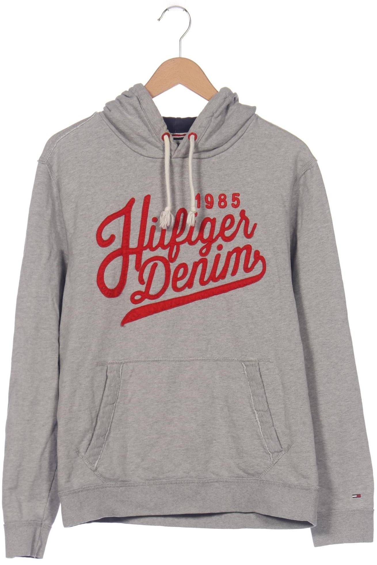 

Hilfiger Denim Herren Kapuzenpullover, grau, Gr. 52