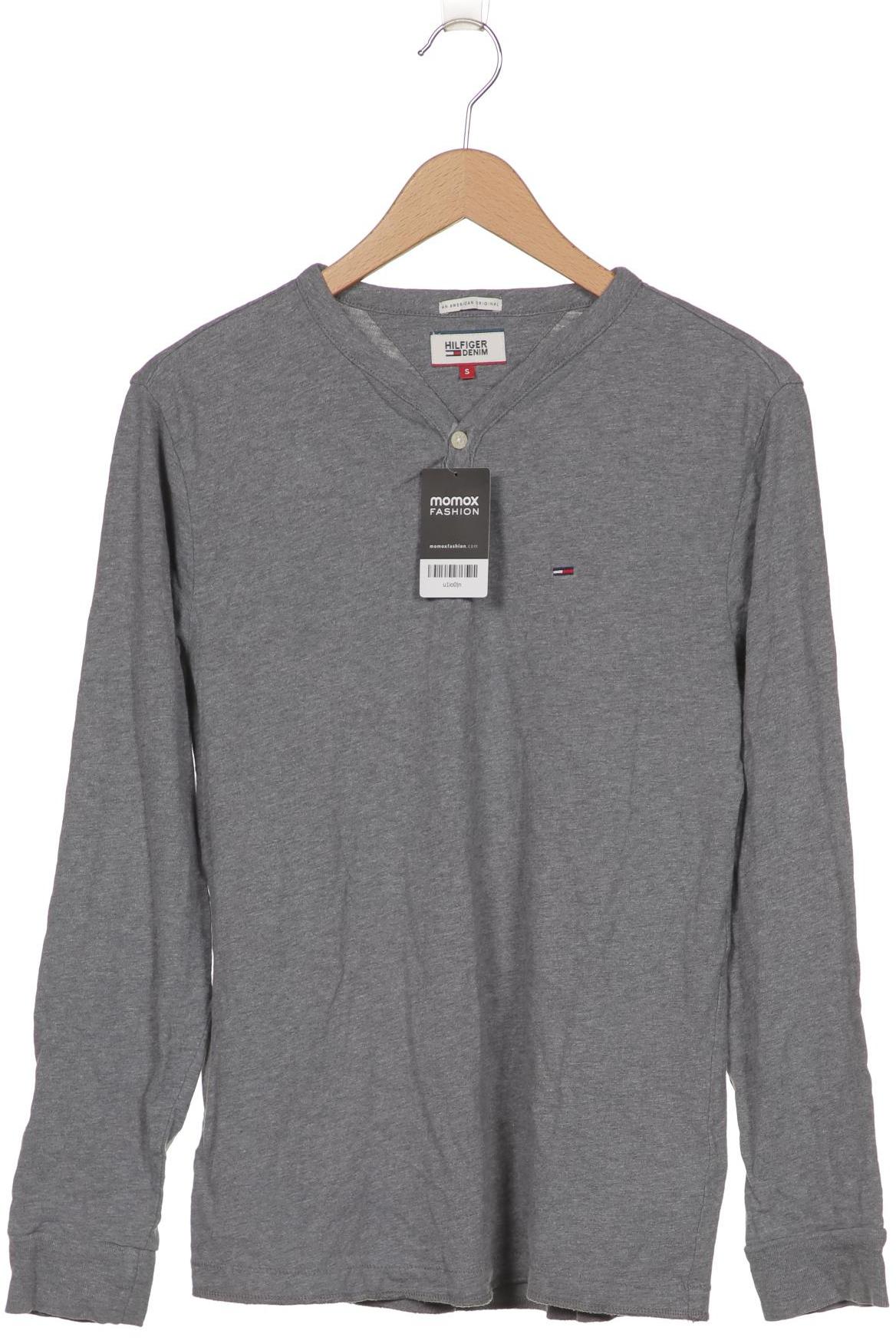 

Hilfiger Denim Herren Langarmshirt, grau, Gr. 46