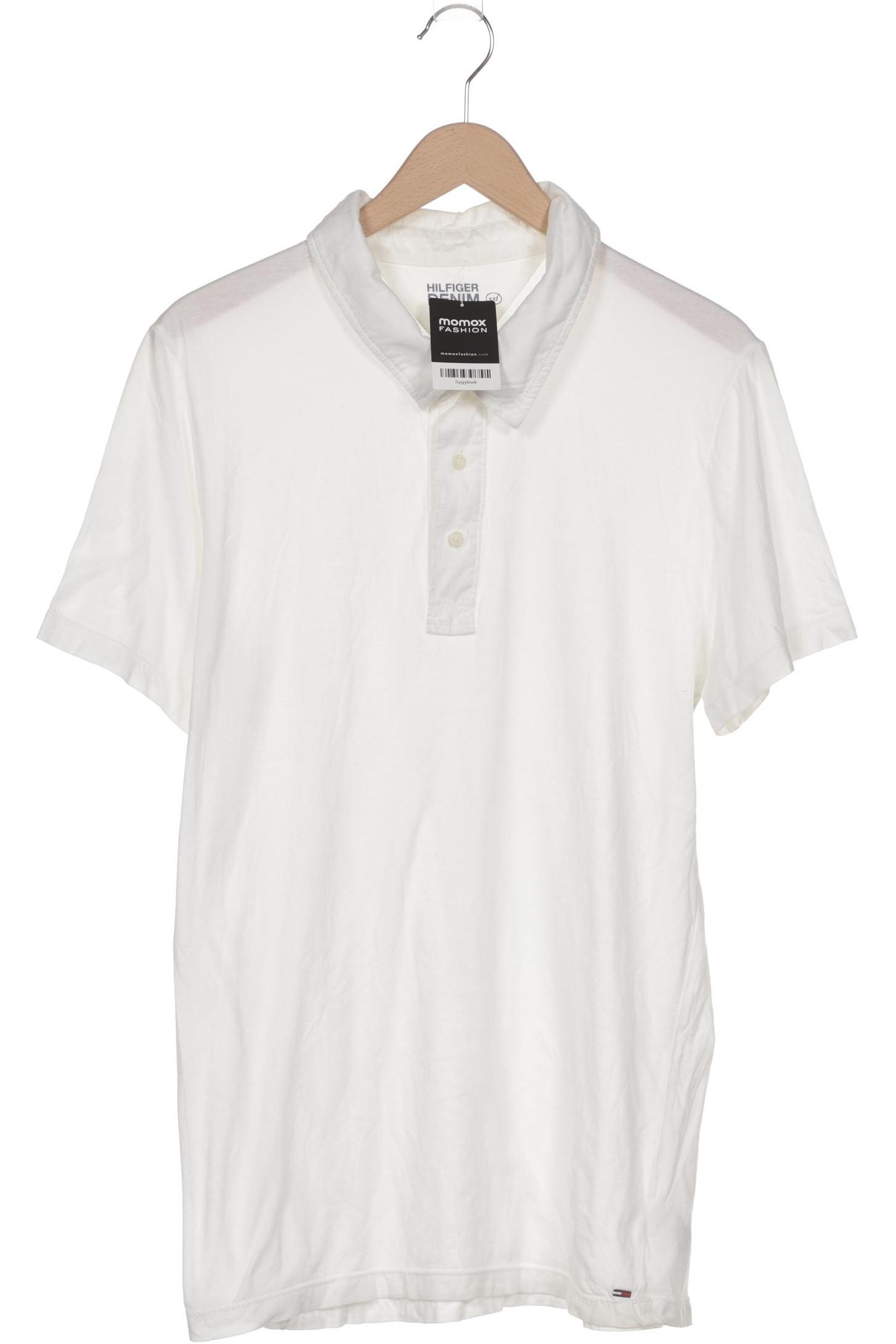 

Hilfiger Denim Herren Poloshirt, weiß, Gr. 56