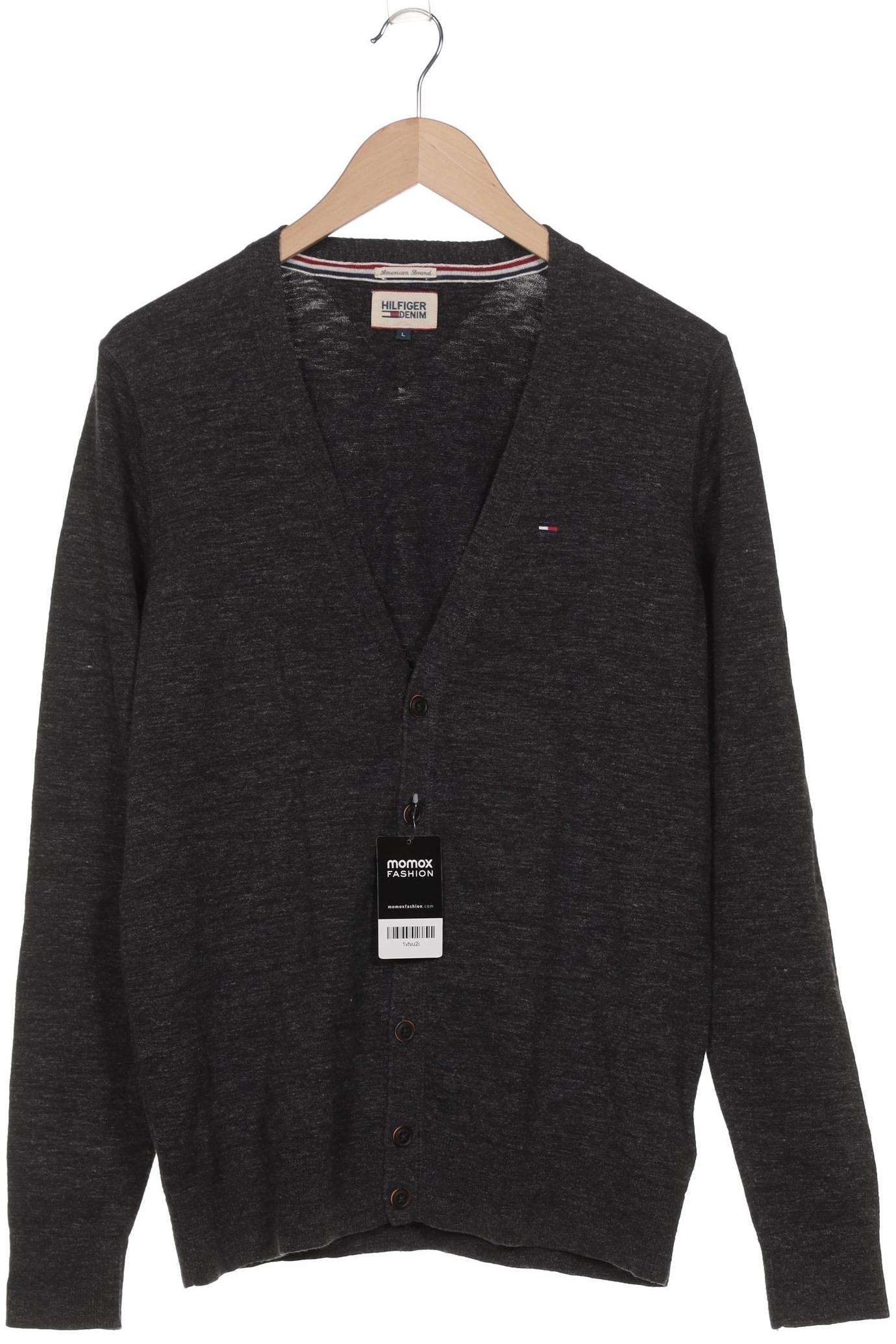 Thumbnail - Hilfiger Denim Herren Strickjacke, schwarz, Gr. 52