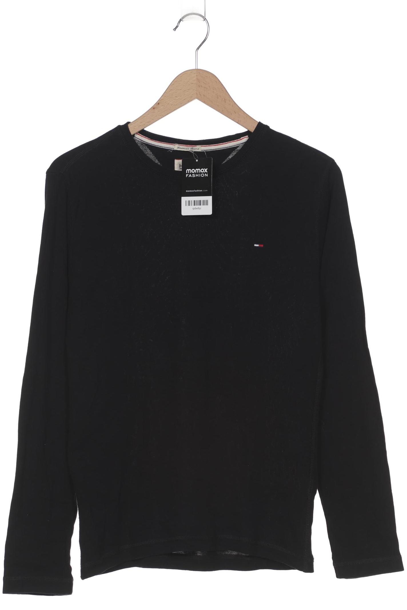 

Hilfiger Denim Herren Langarmshirt, schwarz, Gr. 46