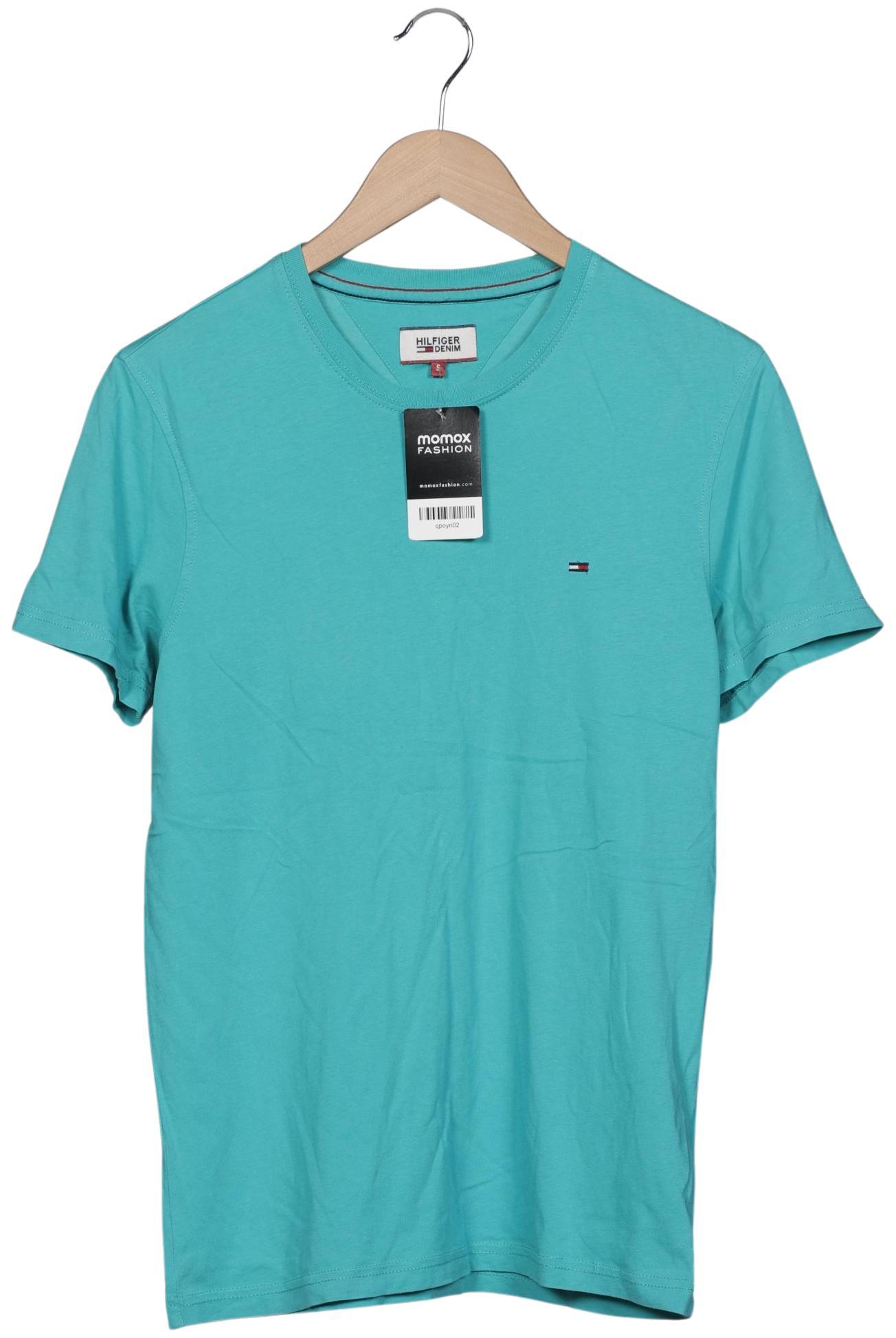 

Hilfiger Denim Herren T-Shirt, türkis, Gr. 46