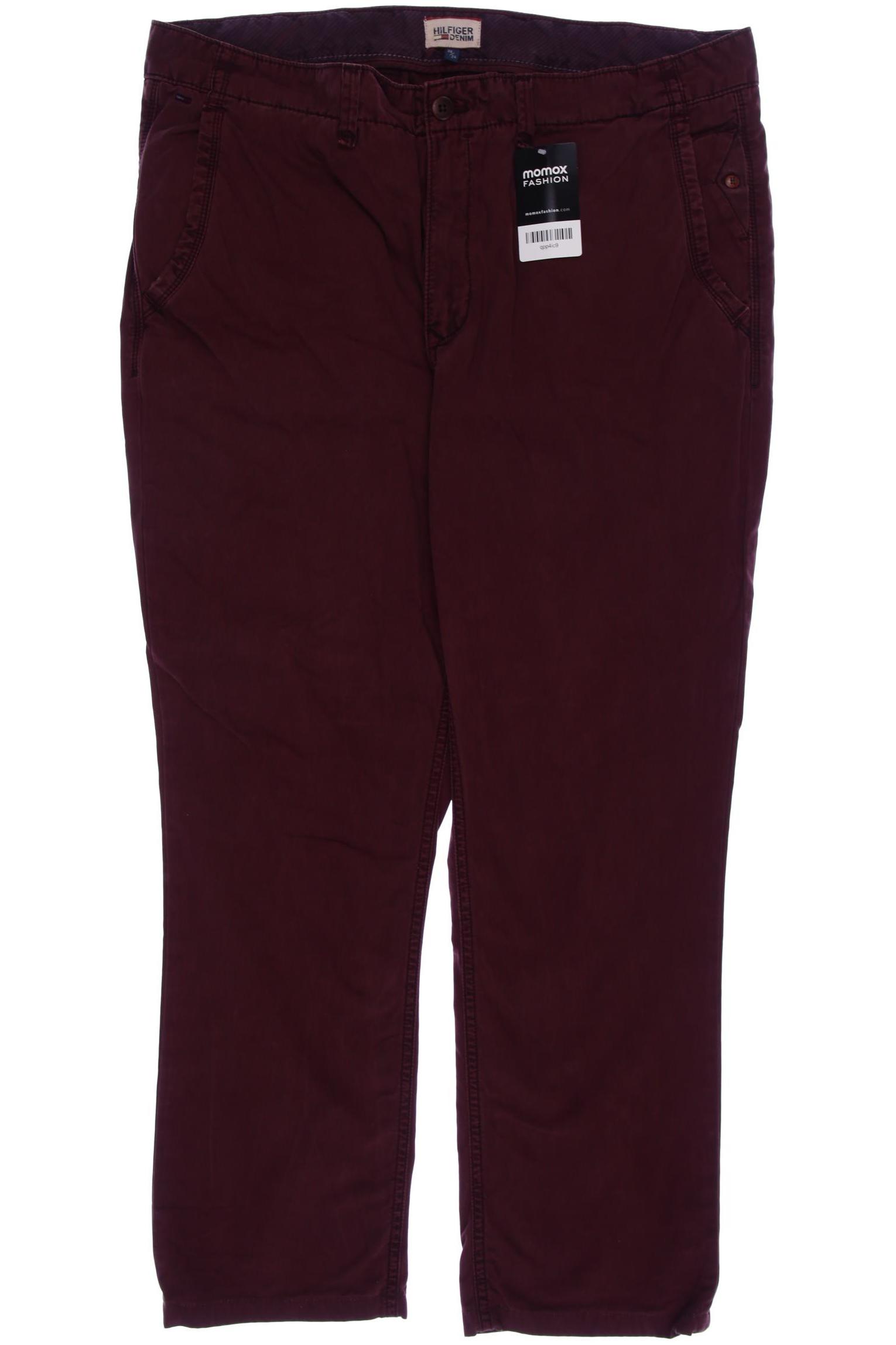 

HILFIGER DENIM Herren Stoffhose, bordeaux