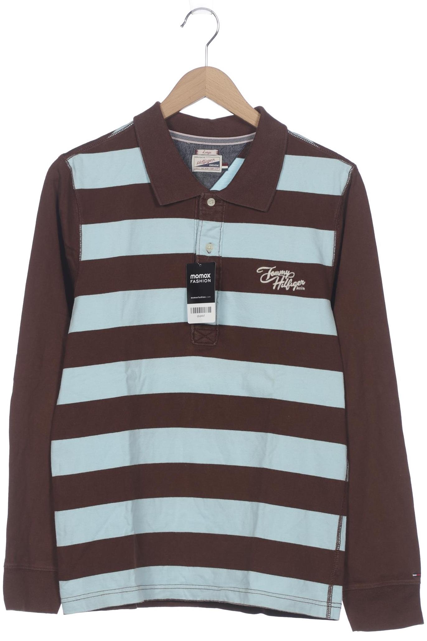 

Hilfiger Denim Herren Poloshirt, braun, Gr. 52
