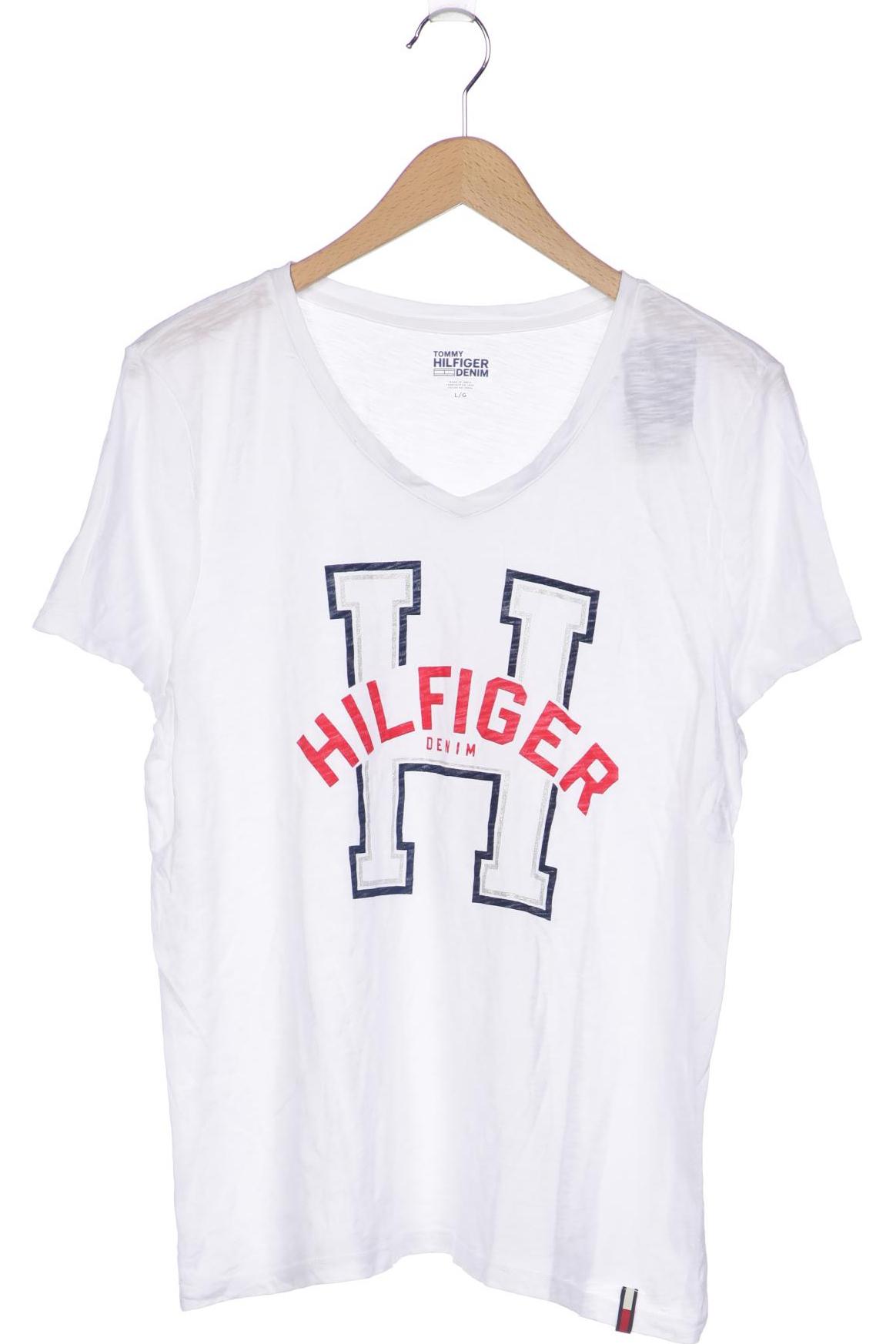 

HILFIGER DENIM Herren T-Shirt, weiß