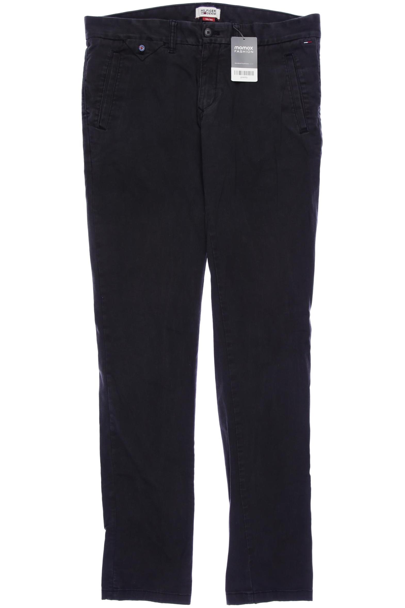 

Hilfiger Denim Herren Stoffhose, schwarz, Gr. 33