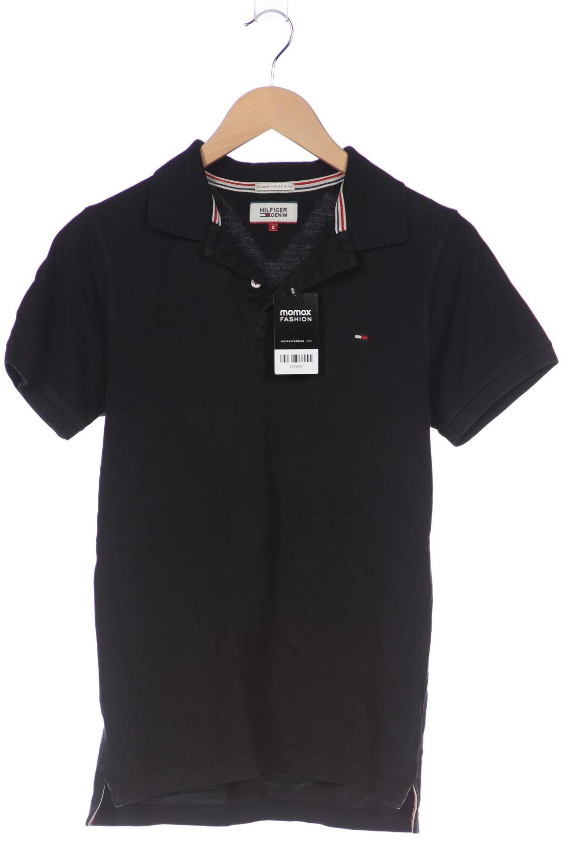 

HILFIGER DENIM Herren Poloshirt, schwarz