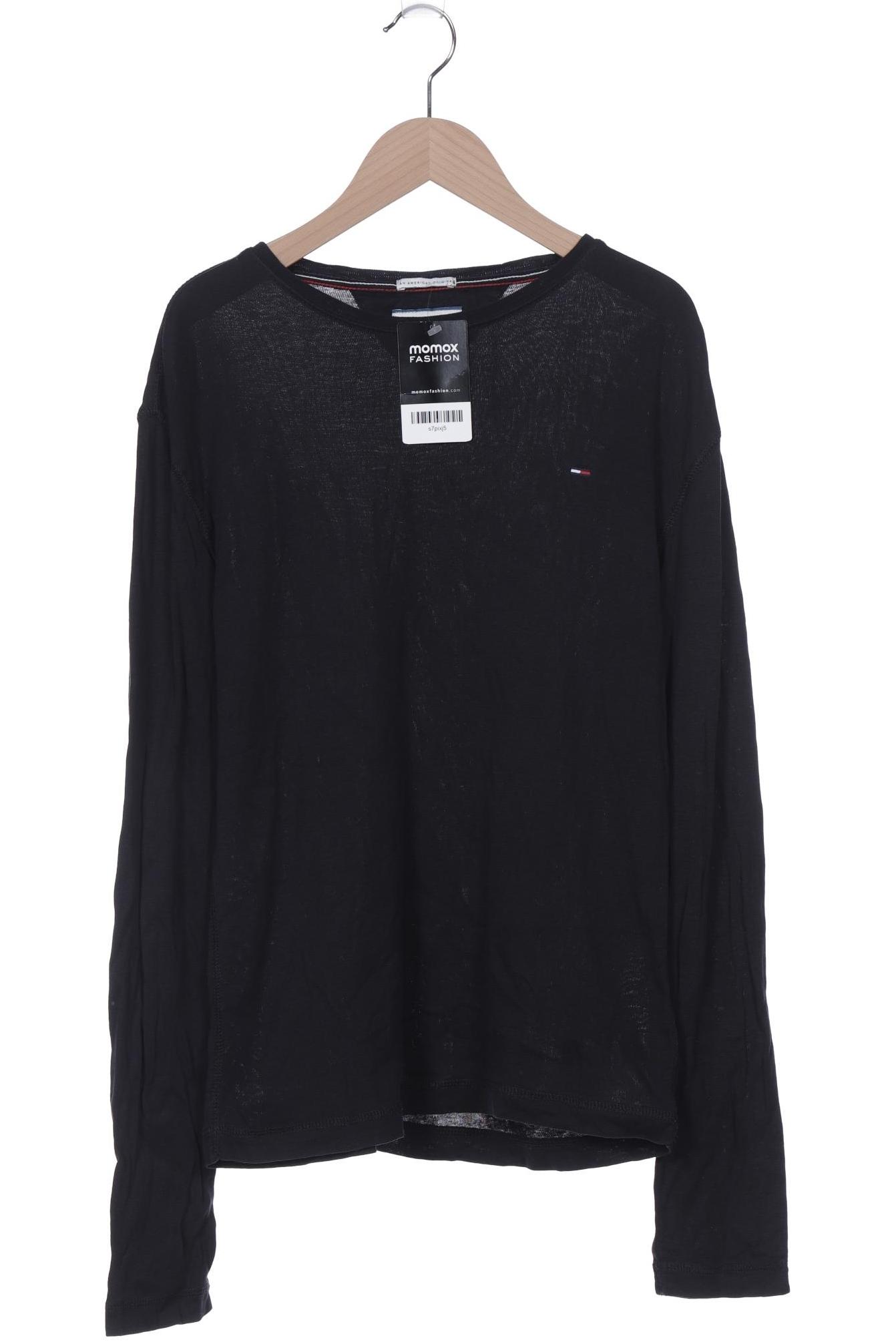 

Hilfiger Denim Herren Langarmshirt, schwarz, Gr. 46