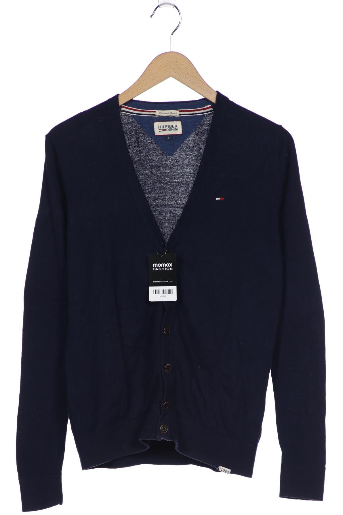 

HILFIGER DENIM Herren Strickjacke, marineblau