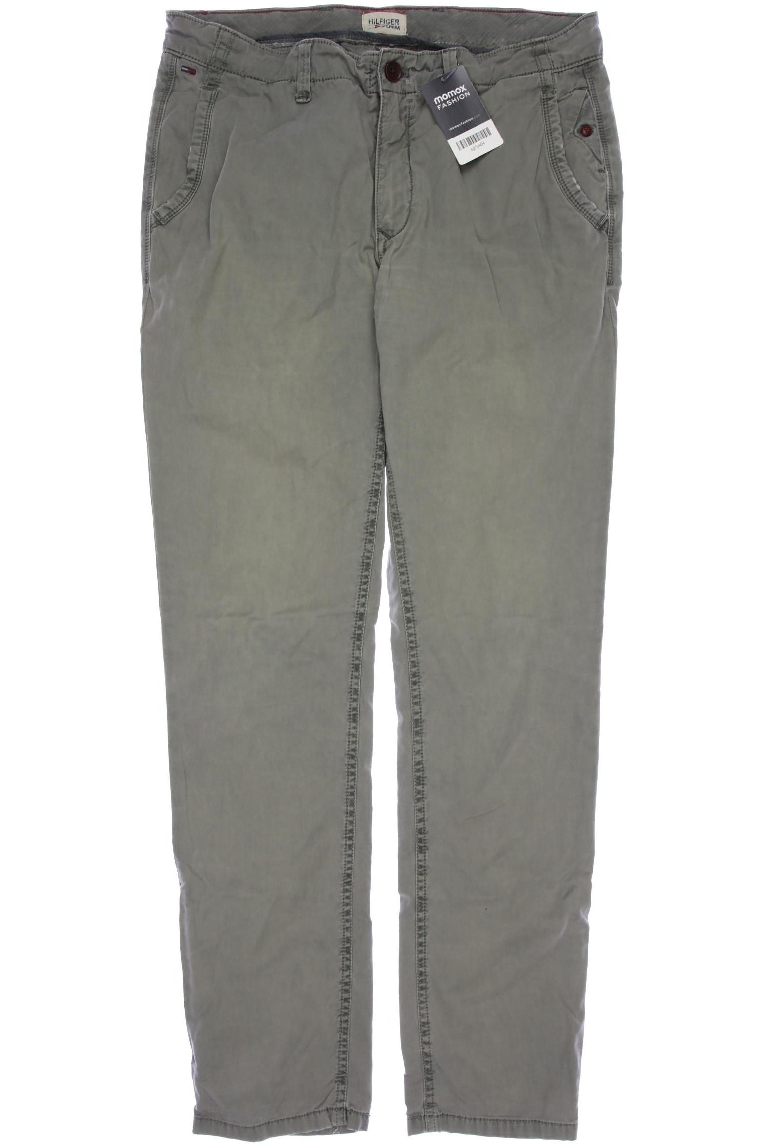 Thumbnail - Hilfiger Denim Herren Stoffhose, grün, Gr. 34