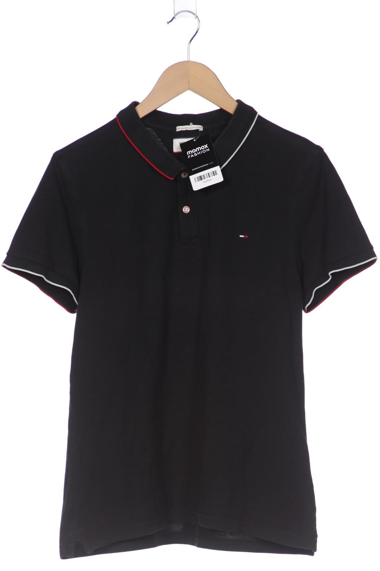 

HILFIGER DENIM Herren Poloshirt, schwarz