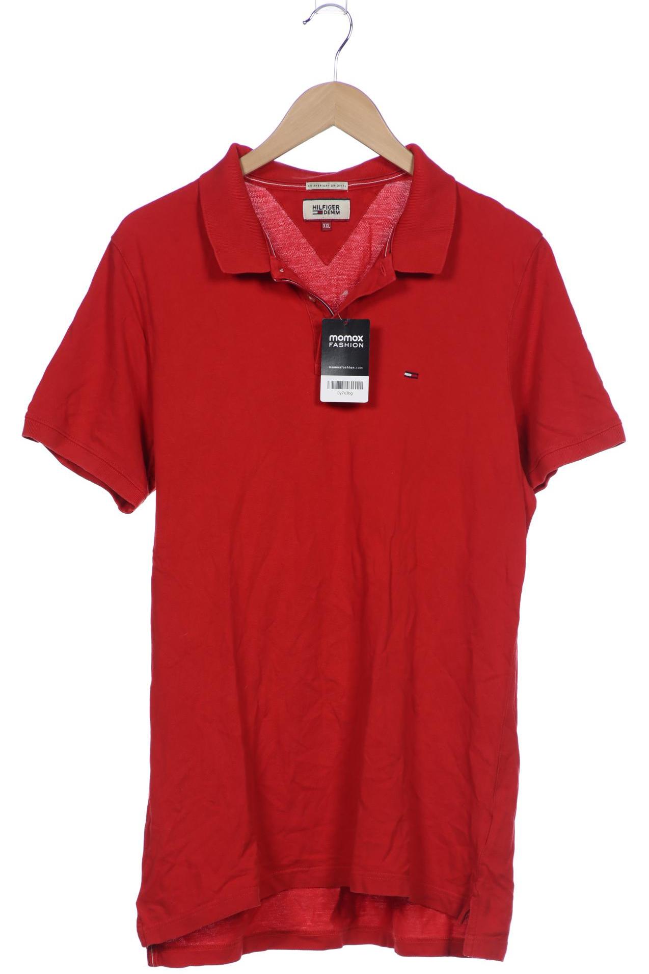 

Hilfiger Denim Herren Poloshirt, rot, Gr. 56