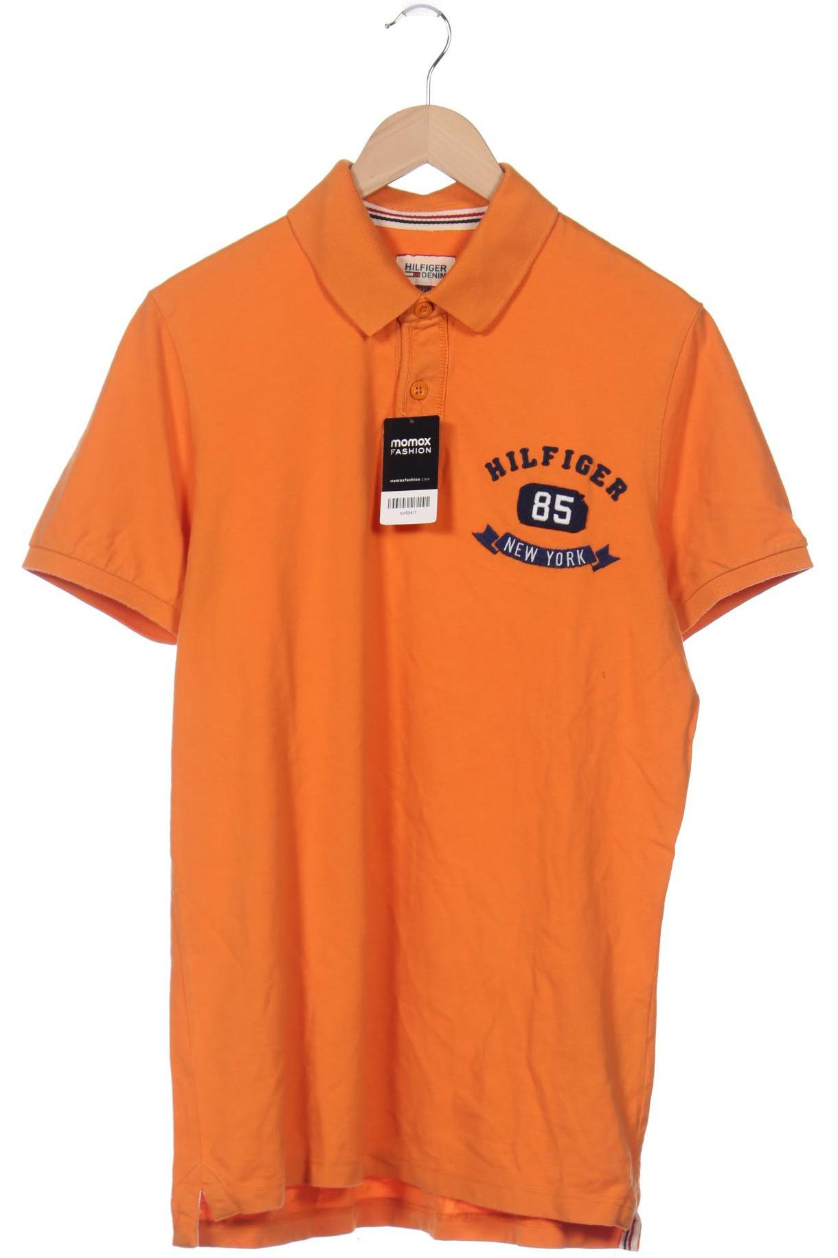 

HILFIGER DENIM Herren Poloshirt, orange