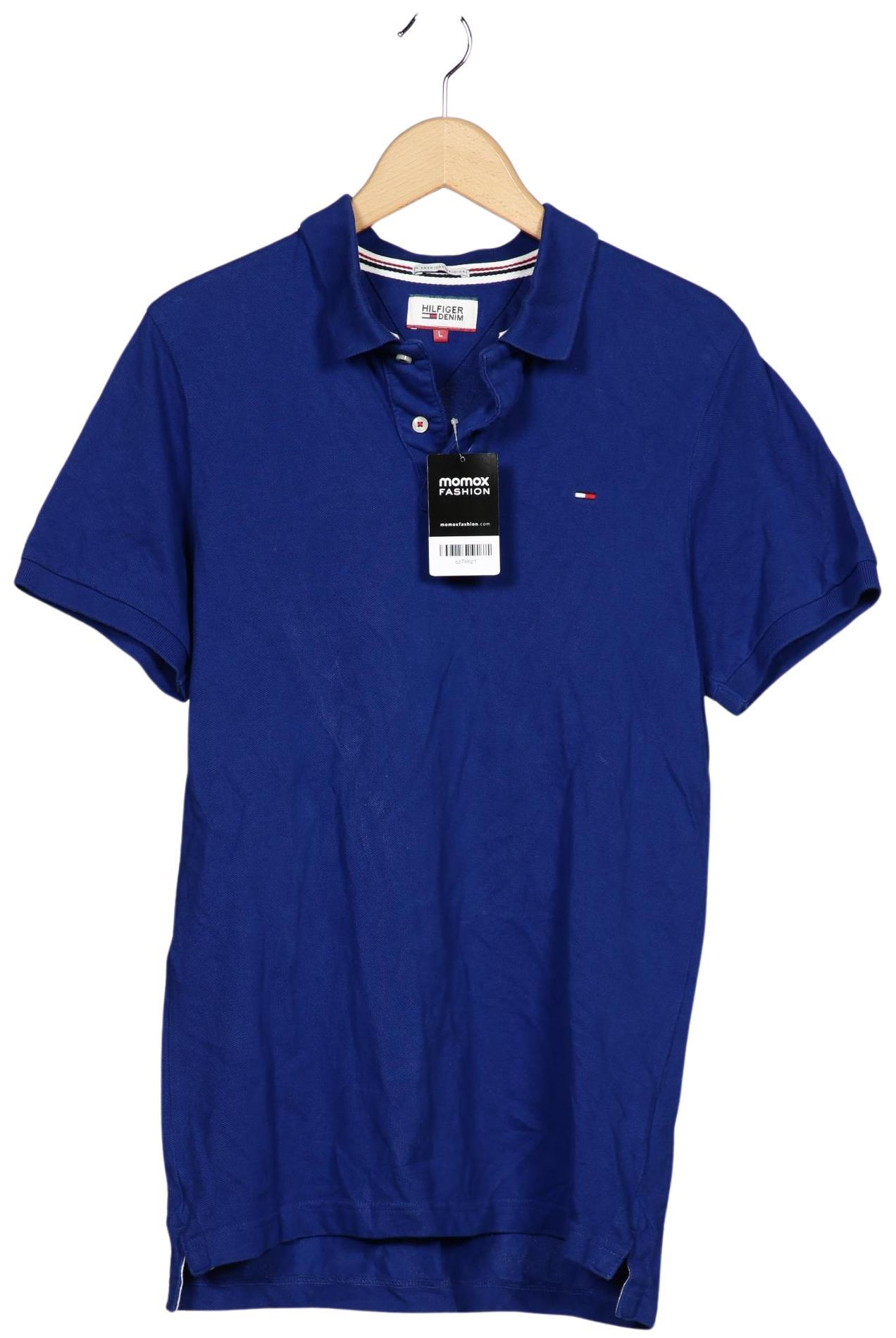 

Hilfiger Denim Herren Poloshirt, blau, Gr. 52
