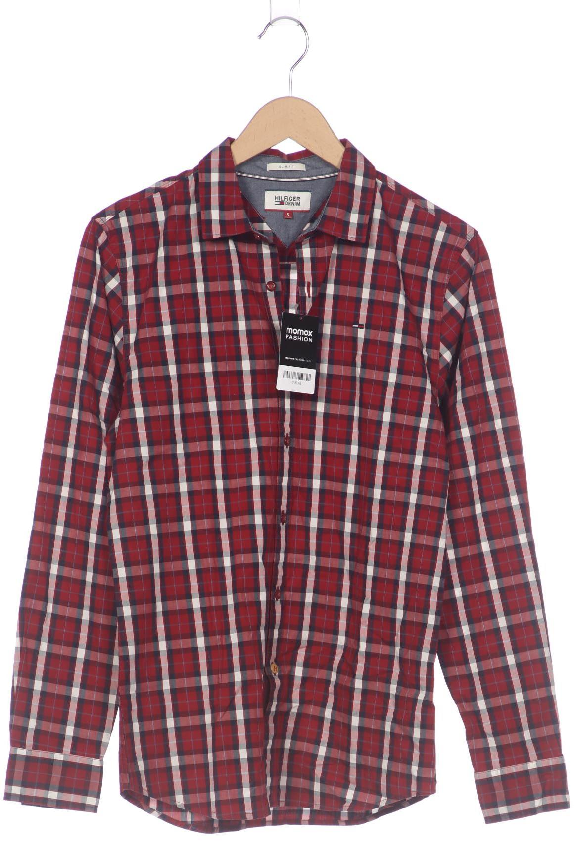 

Hilfiger Denim Herren Hemd, bordeaux, Gr. 46