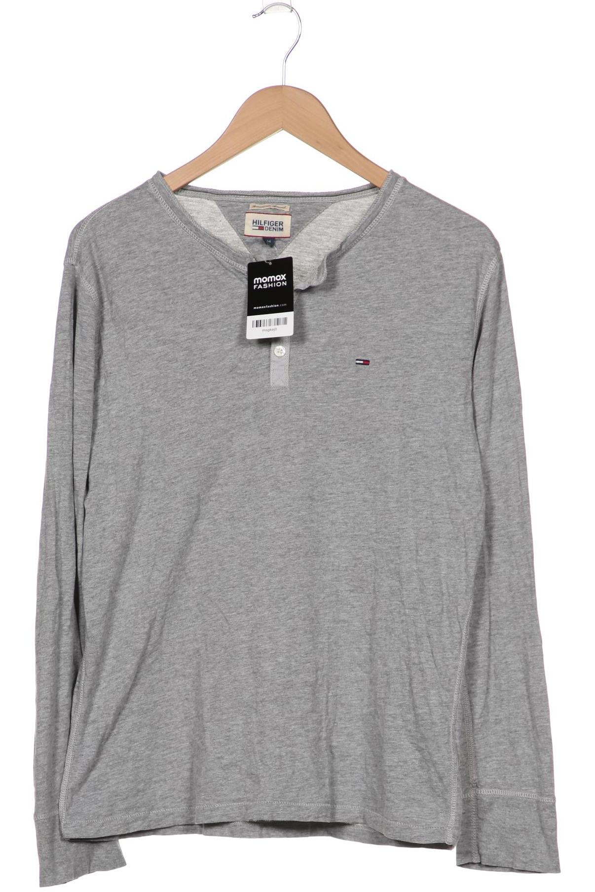 

Hilfiger Denim Herren Langarmshirt, grau, Gr. 48